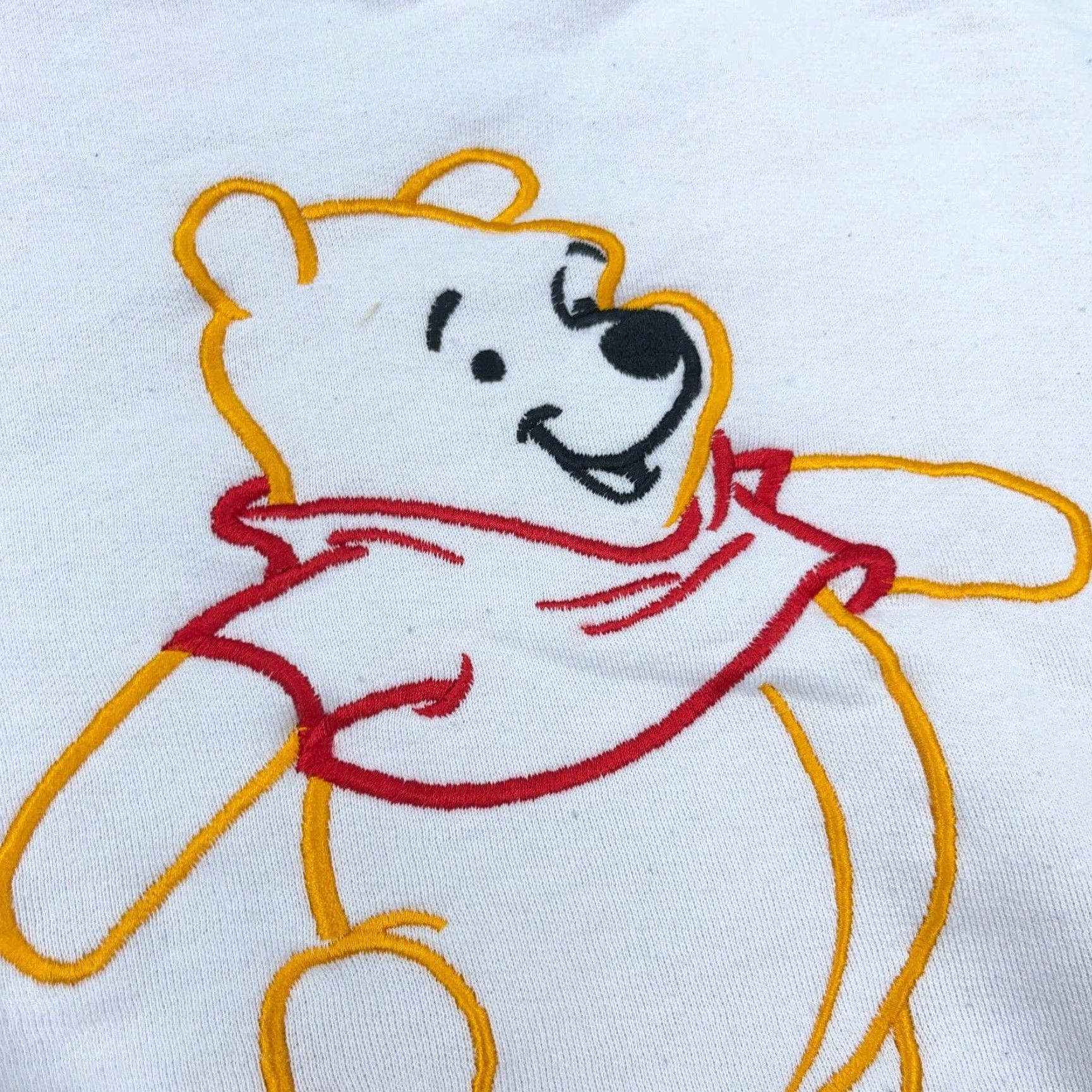 Disney VINTAGE Disney Sweatshirt Men XL White Crewneck Sweatshirt Winnie The Pooh 90s Disney Shirt Mens XL White Size US XL / EU 56 / 4 - 7 Thumbnail
