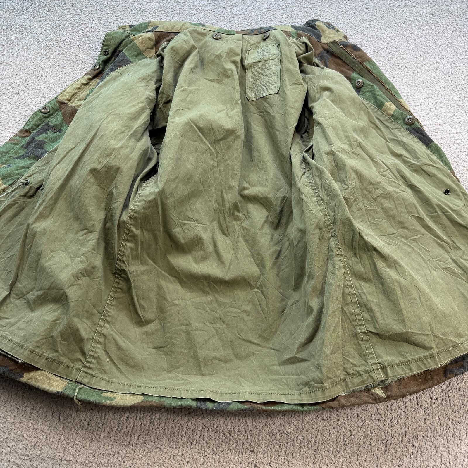 Alpha Industries Vintage 1986 Alpha Industries Woodland Camo M65 Field Jacket Size US M / EU 48-50 / 2 - 5 Thumbnail