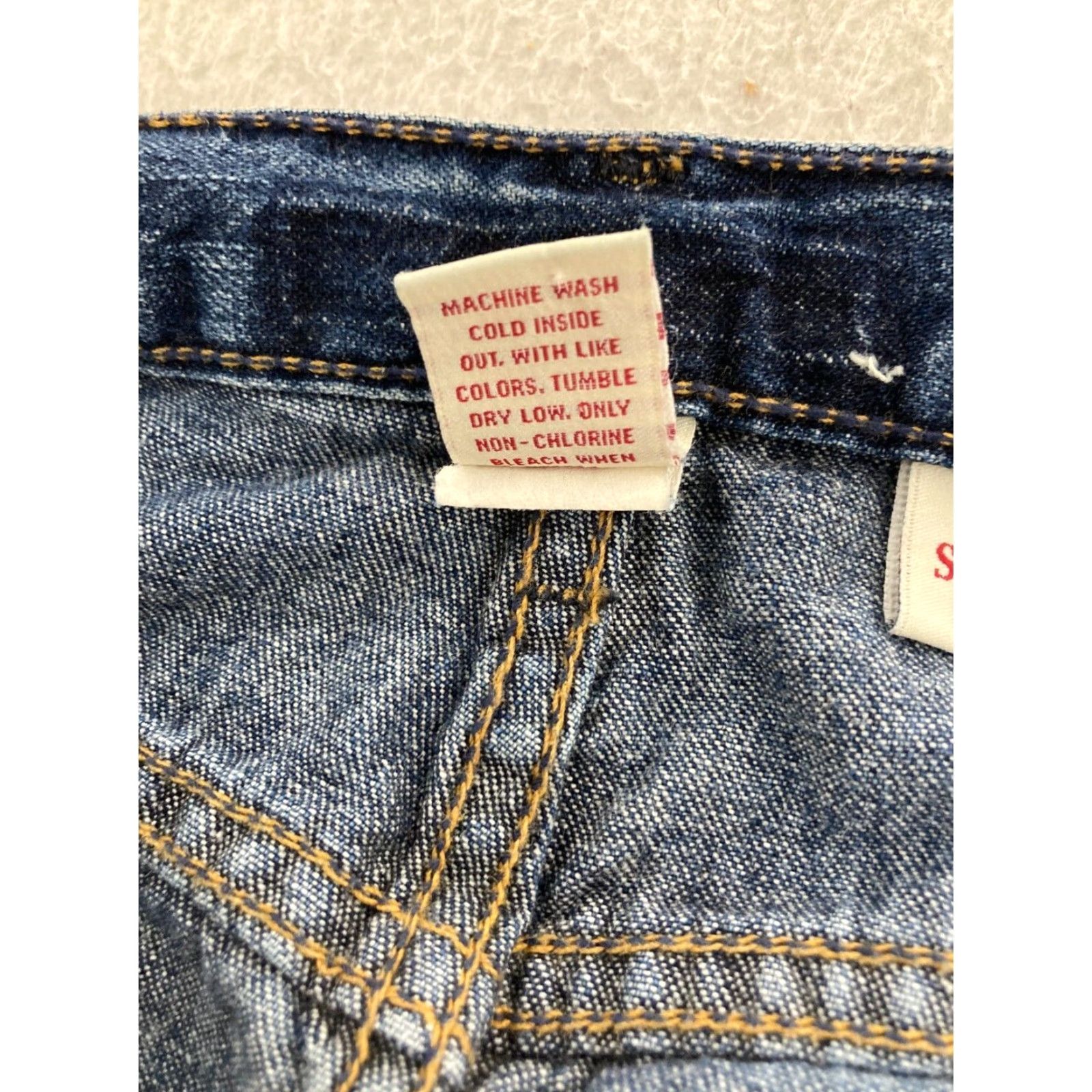 Abercrombie & Fitch Abercrombie & Fitch Denim Skirt Women 8 Knee Length Mini Blue USA Made Size 30" / US 8 / IT 44 - 7 Thumbnail