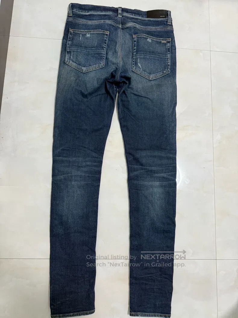 Amiri Amiri Size 33 Ocean blue washed jeans Size US 33 - 3 Thumbnail