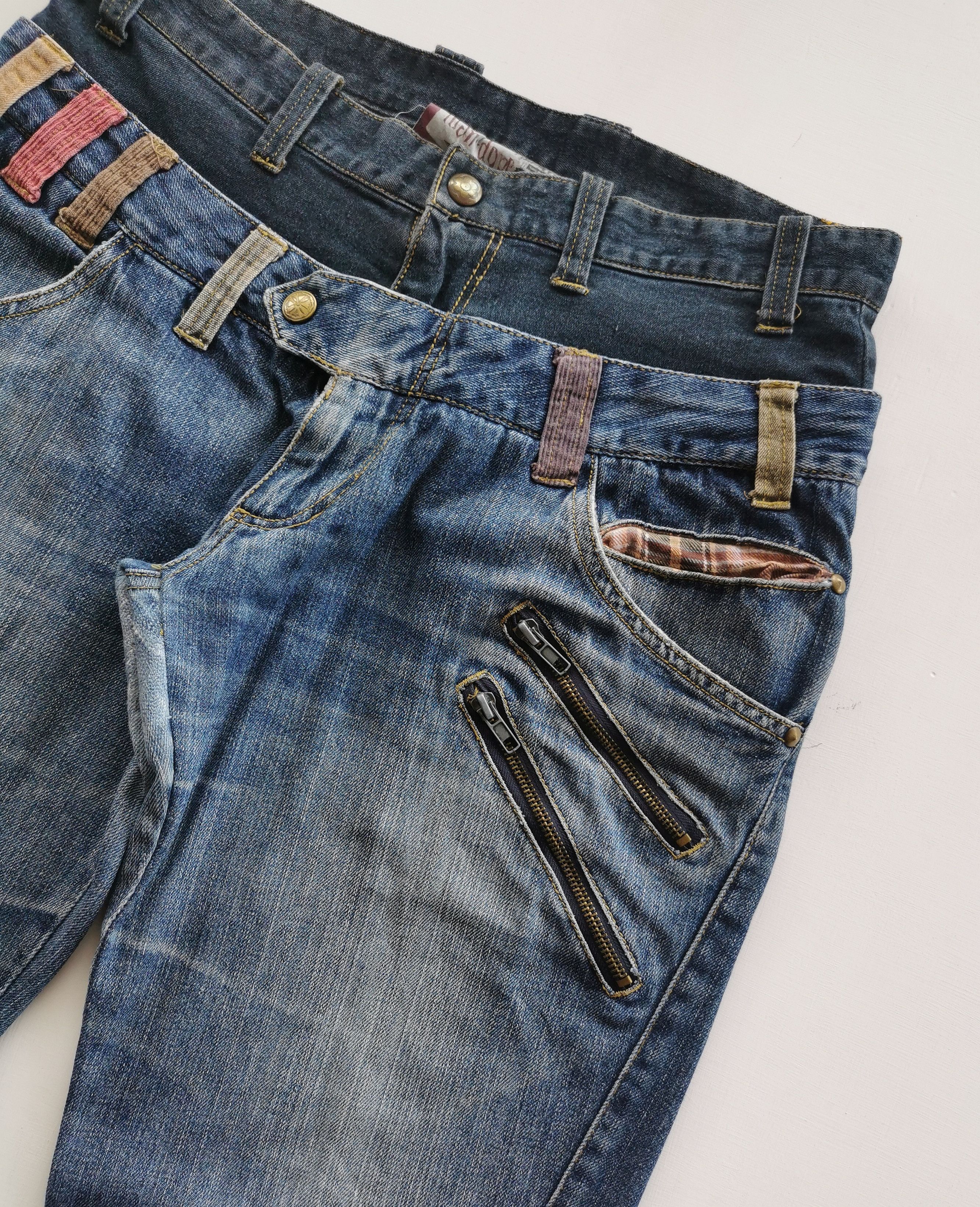 Kapital Rare BLINDEDGE Double Waist Japanese Style DenimJeans ☠️☠️🎌 Size US 32 / EU 48 - 9 Thumbnail