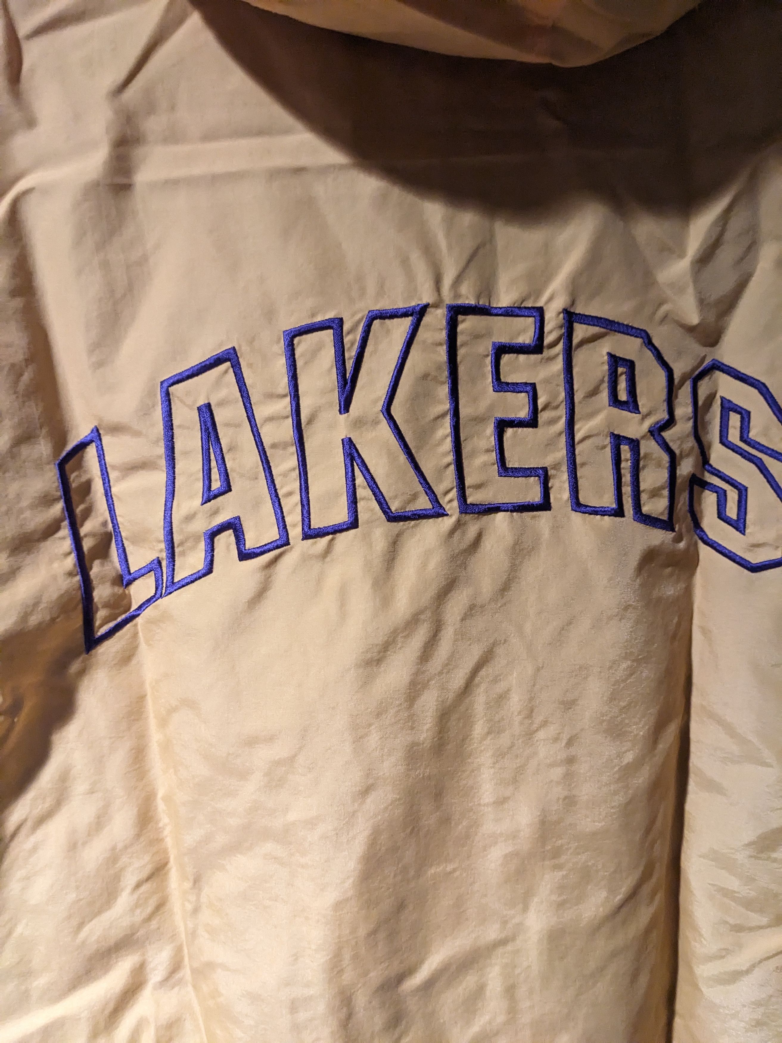 NBA × Vintage Vintage 90s Los Angeles Lakers NBA Basketball Windbreaker Size US L / EU 52-54 / 3 - 2 Thumbnail