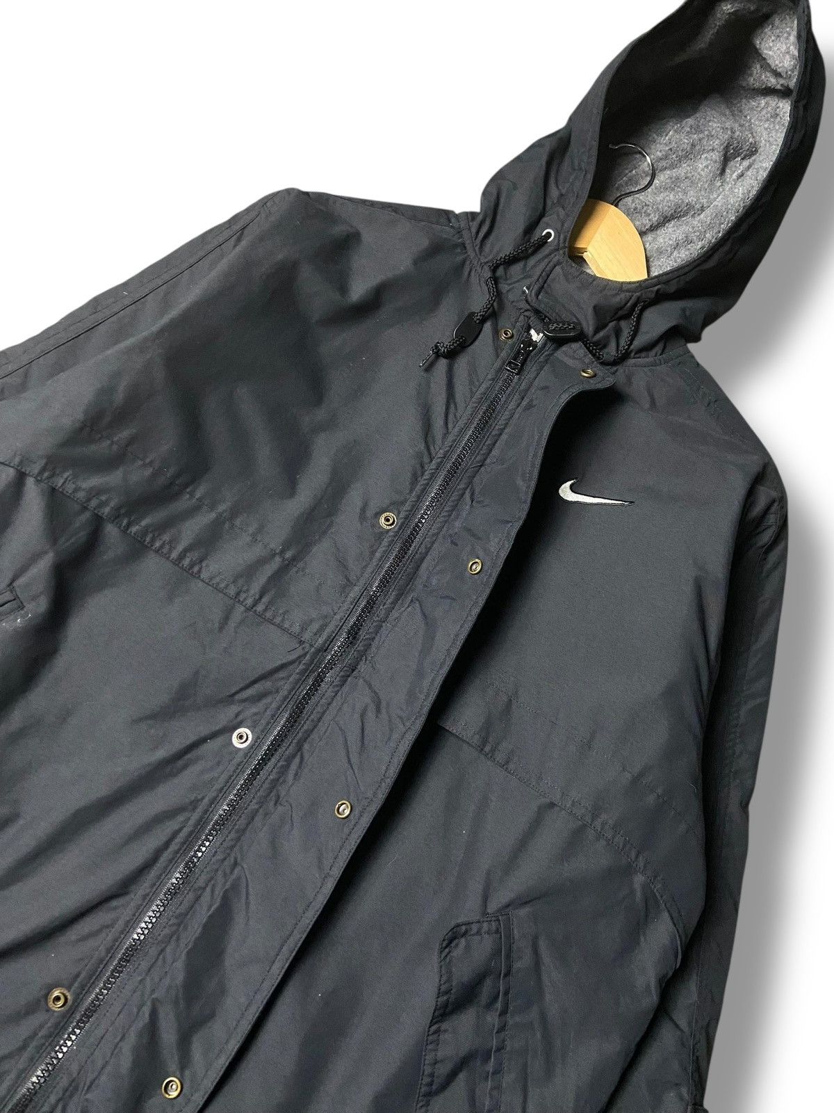 Nike Vintage Nike Swoosh Logo Parka Jacket (166) Size US M / EU 48-50 / 2 - 9 Thumbnail