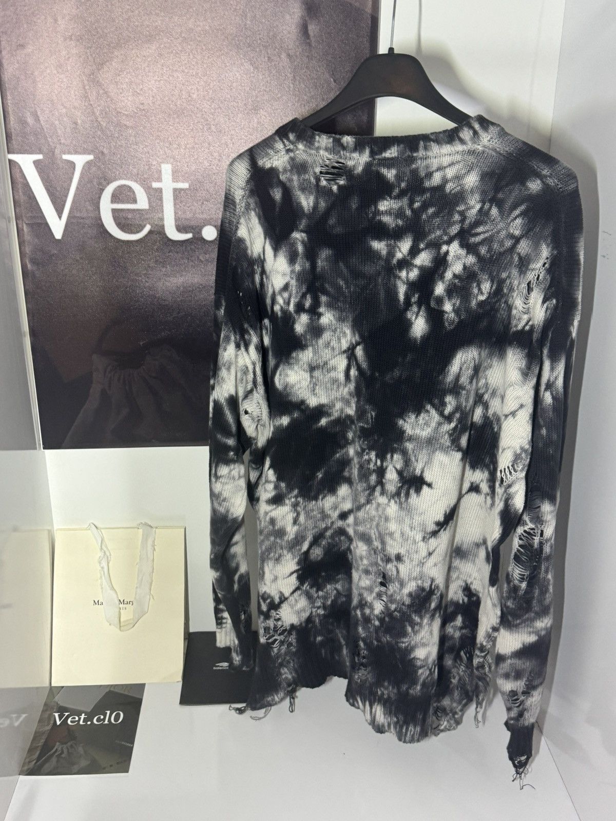 Maison MIHARA YASUHIRO ✅Maison Mihara Yasihiro distressed sweater Size US XL / EU 56 / 4 - 4 Thumbnail