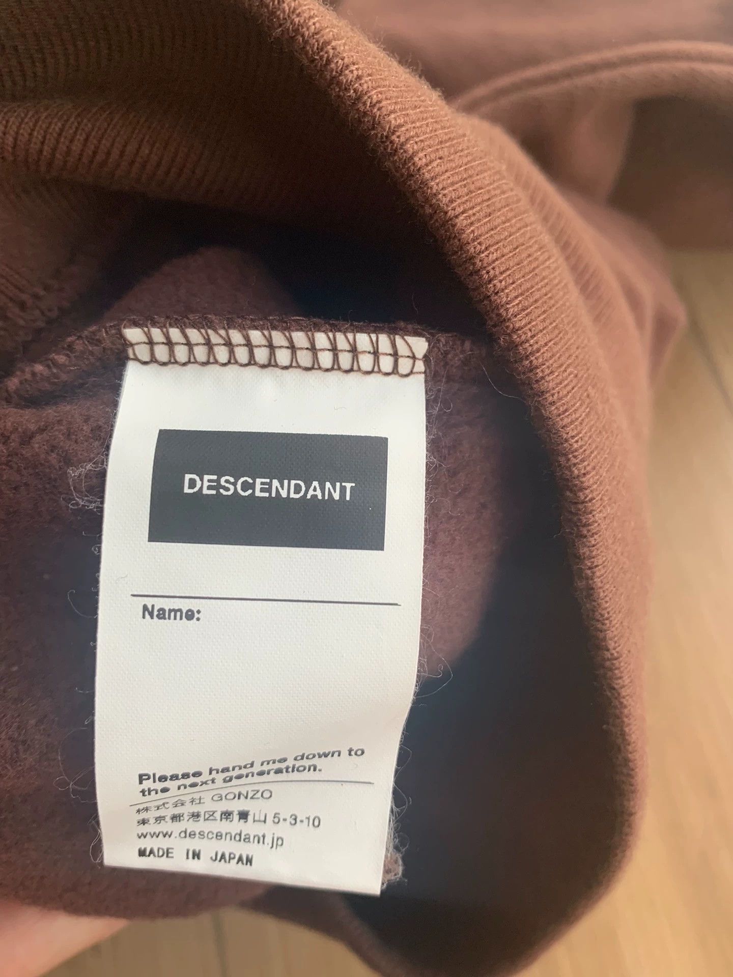 Descendant DESCENDANT OTL CREW NECK V GAZETTE Embrd Crew Neck Top Size US XL / EU 56 / 4 - 5 Thumbnail