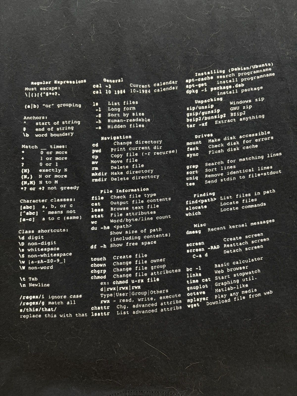 Vintage Vintage Linux Computer Quick Command Tshirt Cyber Punk Grail Size US L / EU 52-54 / 3 - 6 Thumbnail