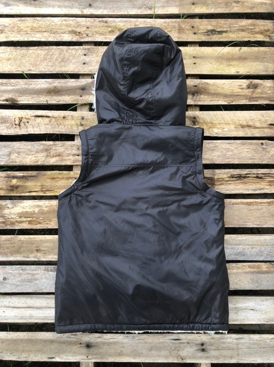 If Six Was Nine × Japanese Brand Ifsixwasnine Style Rodeo Crowns Fur Reversible Vests Hooded Size US S / EU 44-46 / 1 - 2 Thumbnail