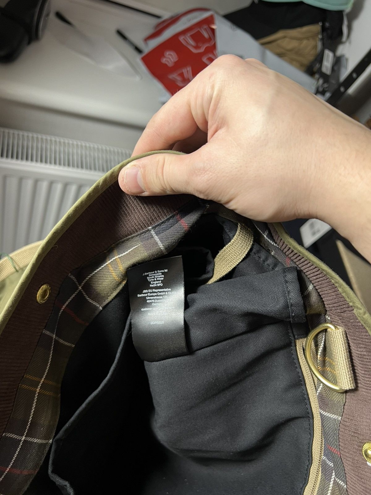 Barbour NWT Barbour Transport 3‑Way Tote/Backpack Bag – Olive Green Size ONE SIZE - 21 Thumbnail