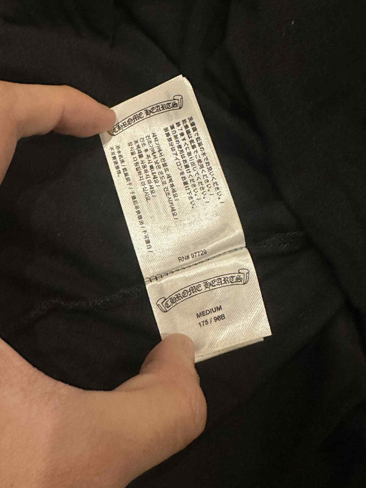 Chrome Hearts CHROME HEARTS LONG SLEEVE POCKET CREW Size US M / EU 48-50 / 2 - 7 Thumbnail