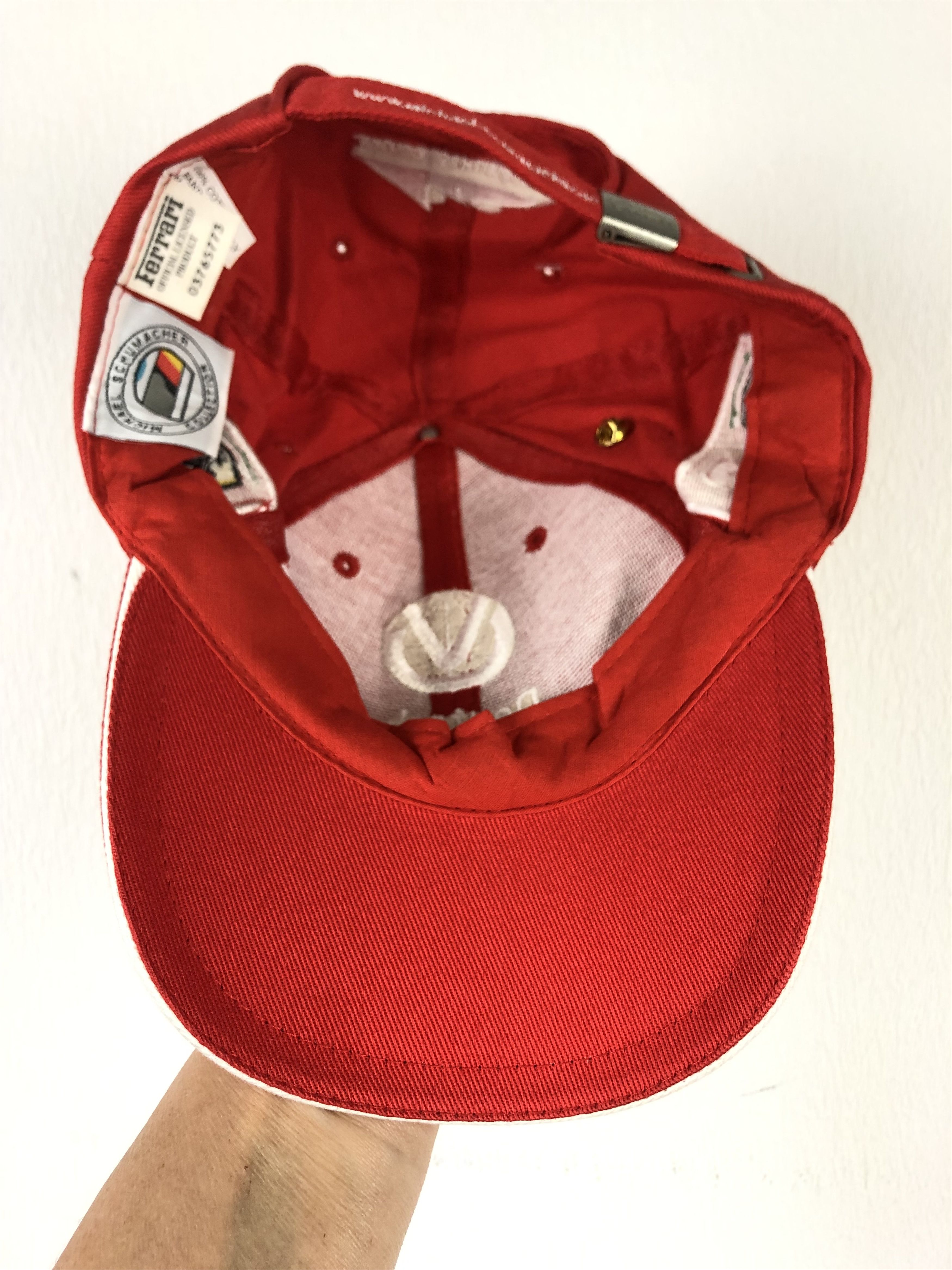 Ferrari × Vintage Vintage Ferrari Snapback Hat Cap Red New Rare Racing Size ONE SIZE - 10 Thumbnail