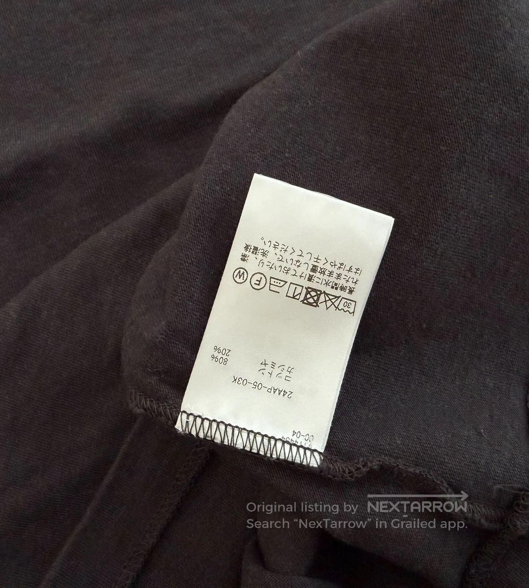 A.PRESSE Cashmere Blend Short Sleeve Tee Shirt. Size US M / EU 48-50 / 2 - 4 Thumbnail