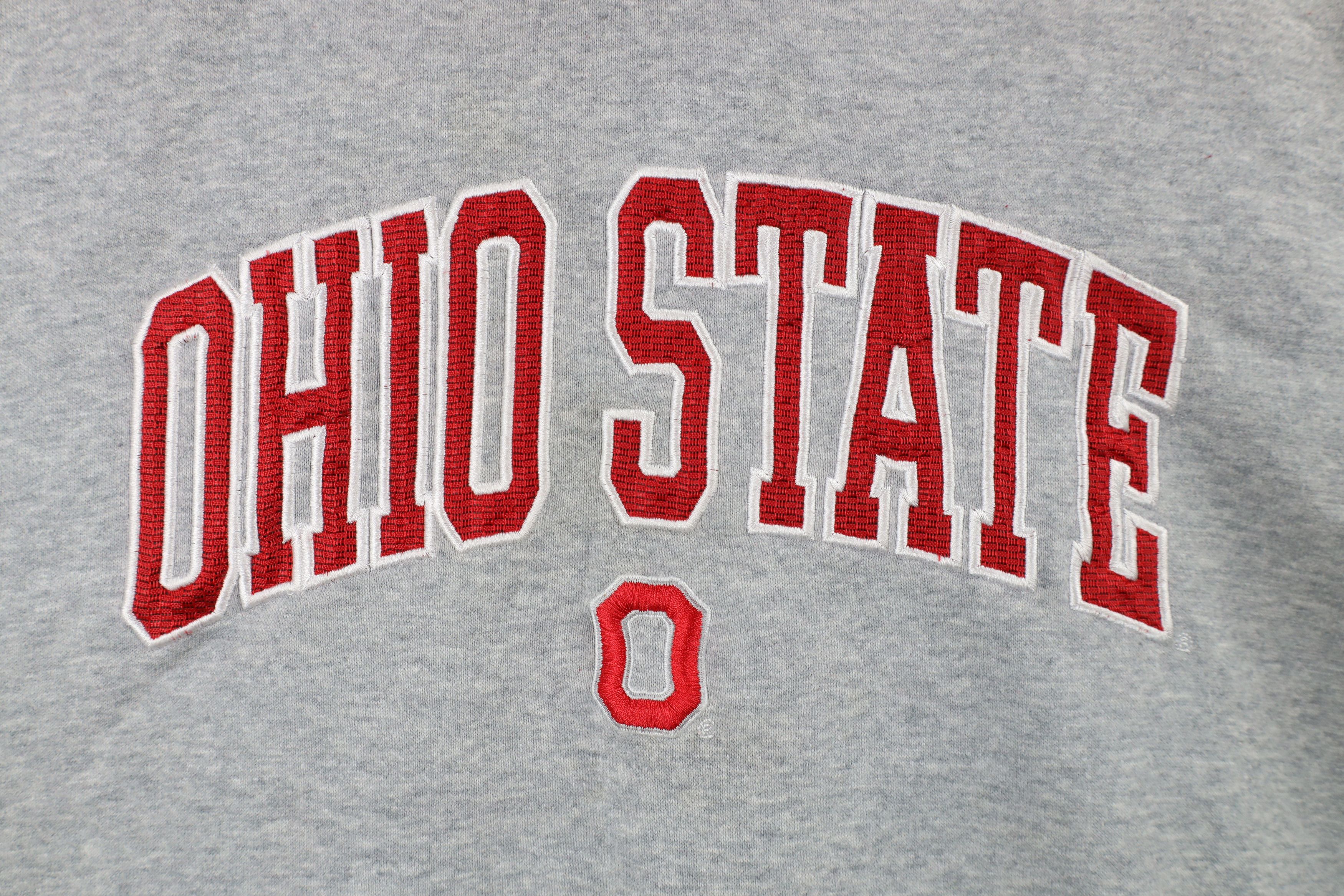 Vintage Vintage Spell Out Ohio State University Hoodie Sweatshirt Size US XXL / EU 58 / 5 - 4 Thumbnail