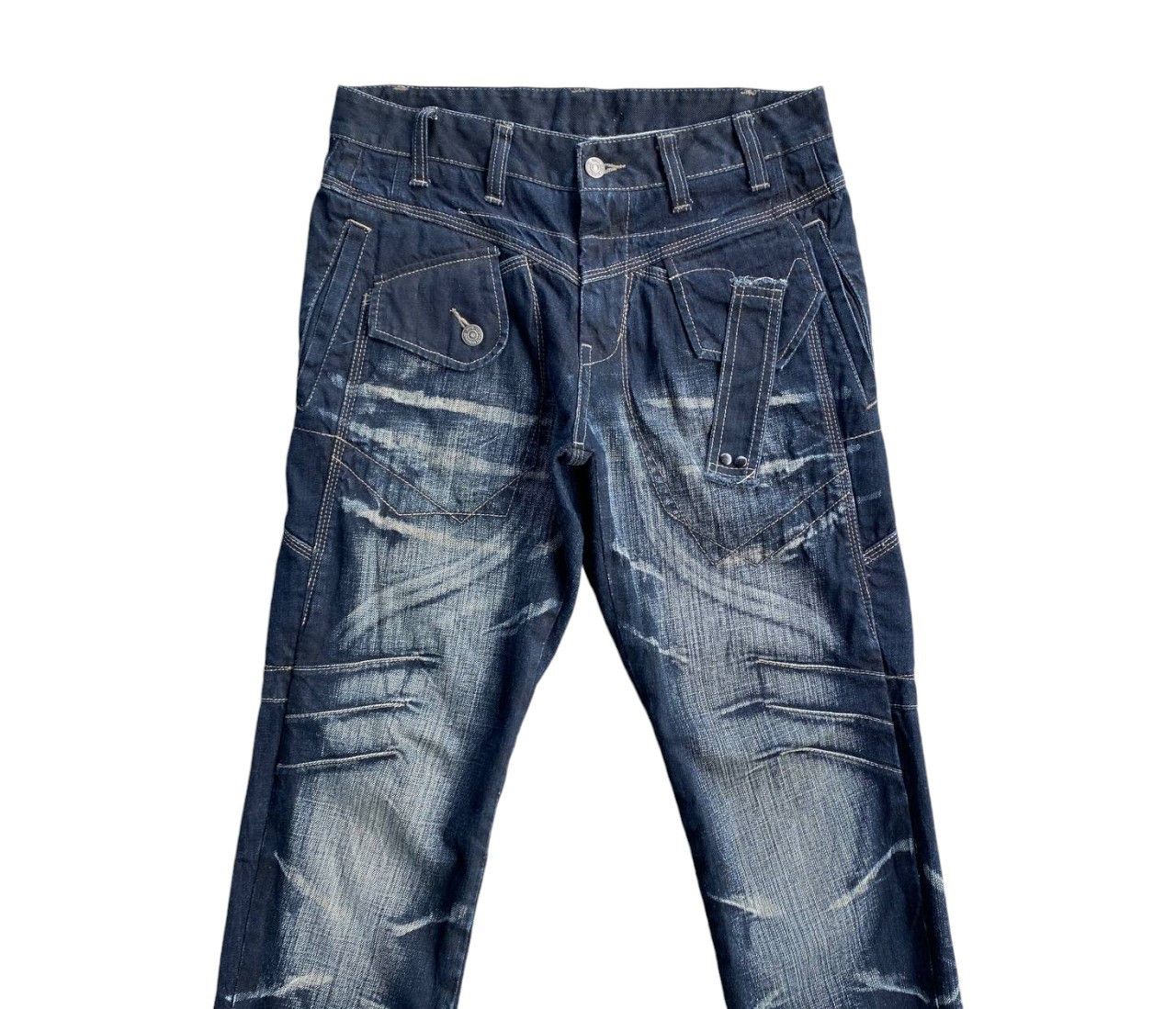 PPFM PPFM BOOZE&PILLS & POWDERS HERRINGBONE WASH G.BRITAIN FLAG Size US 30 / EU 46 - 7 Thumbnail
