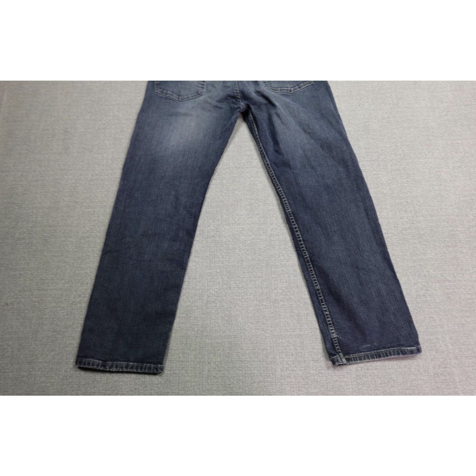 Levi's Levi's 505 Jeans Men 36x30 Blue Relaxed Straight Dark Wash Denim USA Size US 36 / EU 52 - 6 Thumbnail