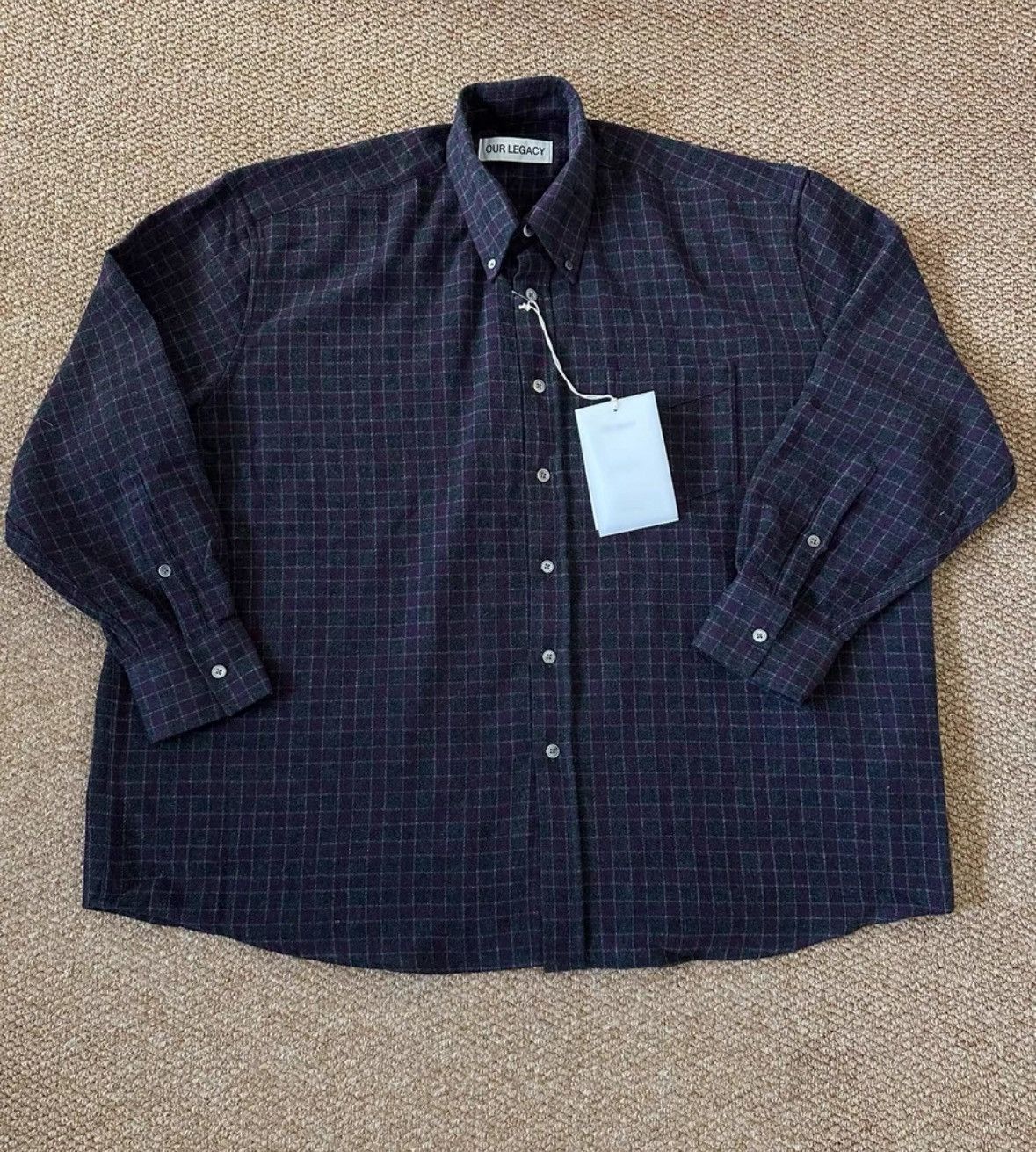 Our Legacy Our Legacy Checkered shirt Size US M / EU 48-50 / 2 - 1 Thumbnail
