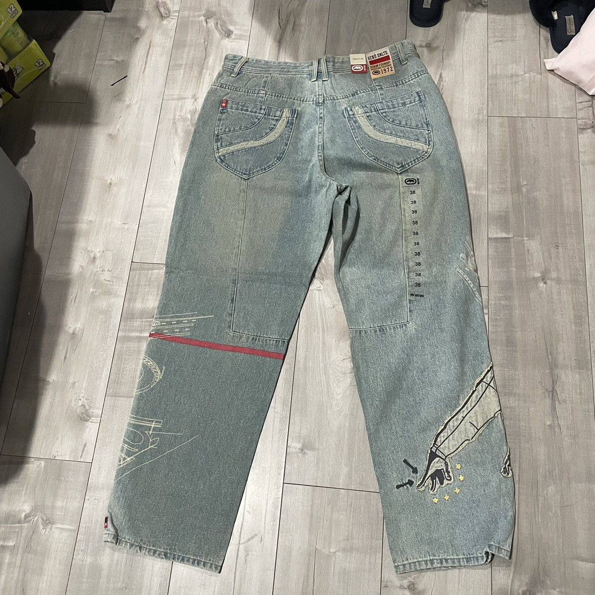 Coogi × Ecko Unltd. × JNCO ECKO United deadstock Size US 36 / EU 52 - 3 Thumbnail