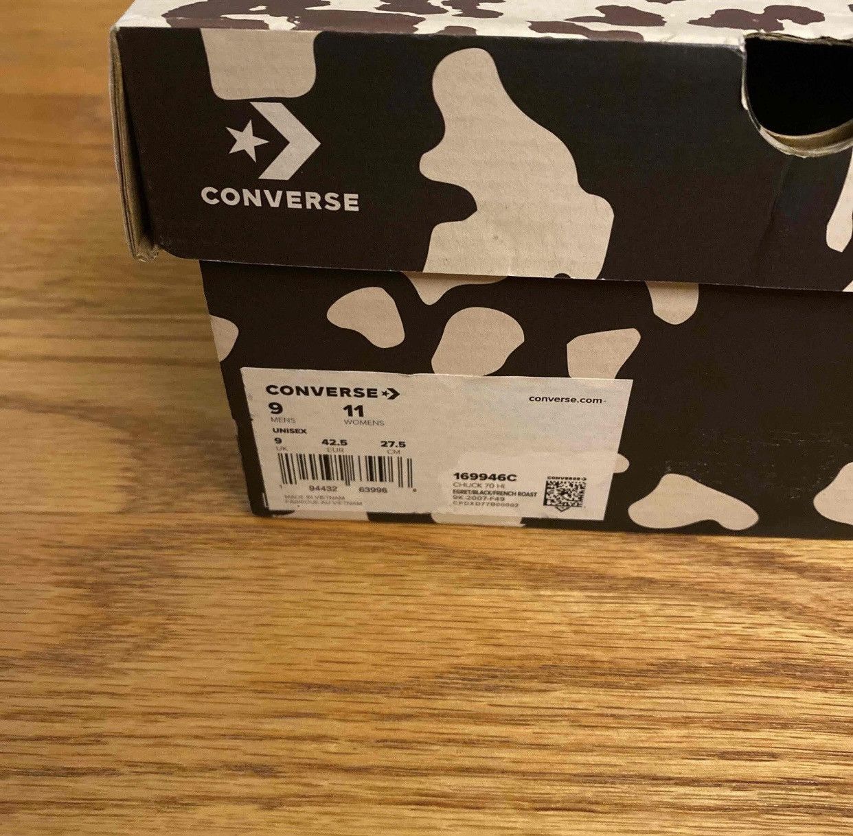Brain Dead × Converse Brain Dead X Converse Chuck 70 Cow Print 169946C Men's Sz 9 Size US 9 / EU 42 - 7 Thumbnail