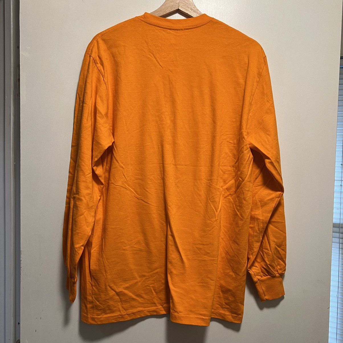 Supreme × Thrasher Supreme Thrasher Multi Logo L/S Tee Orange Size US M / EU 48-50 / 2 - 2 Thumbnail