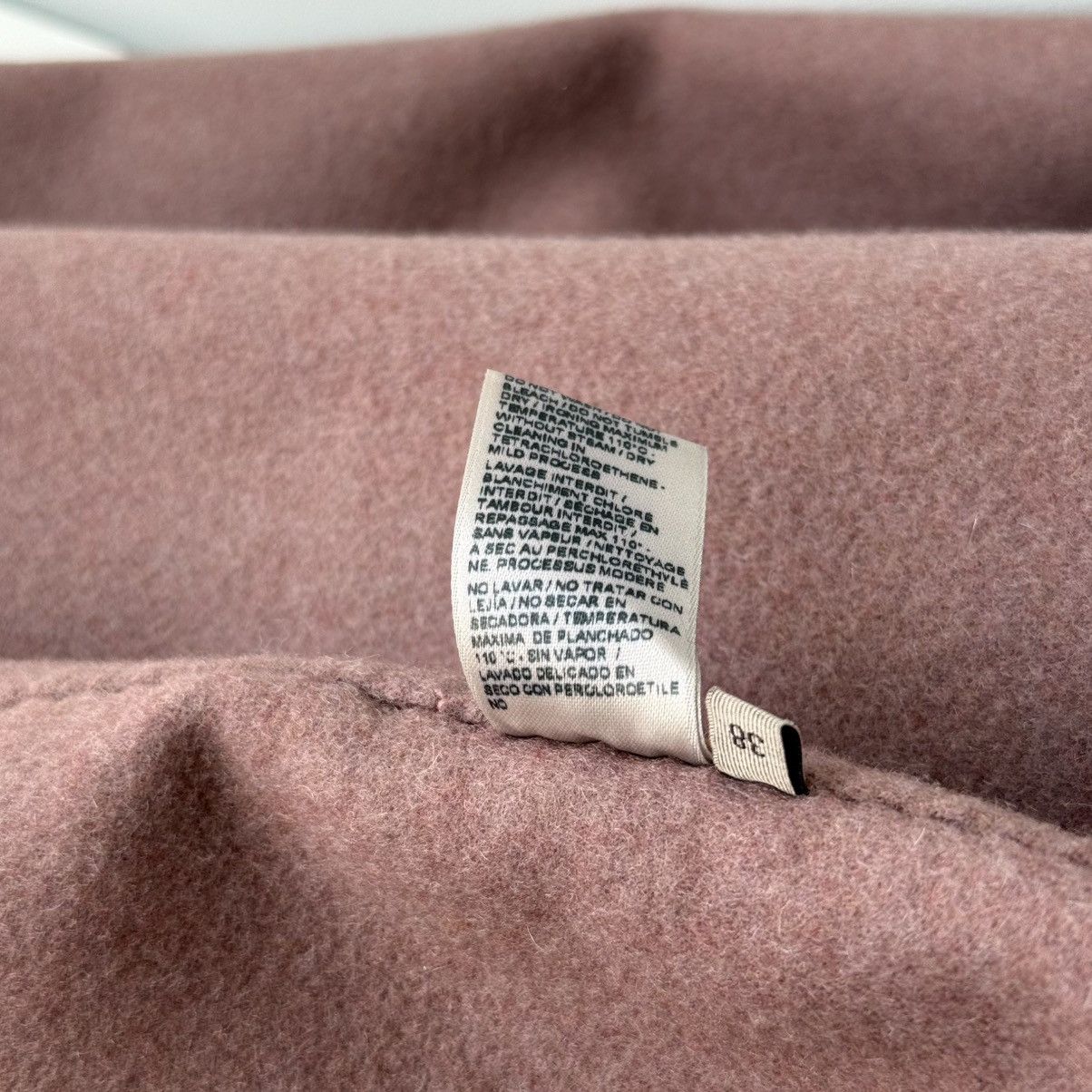 Bottega Veneta Bottega Veneta 100% Cashmere Belted Trench Coat Pink Size S / US 4 / IT 40 - 17 Thumbnail