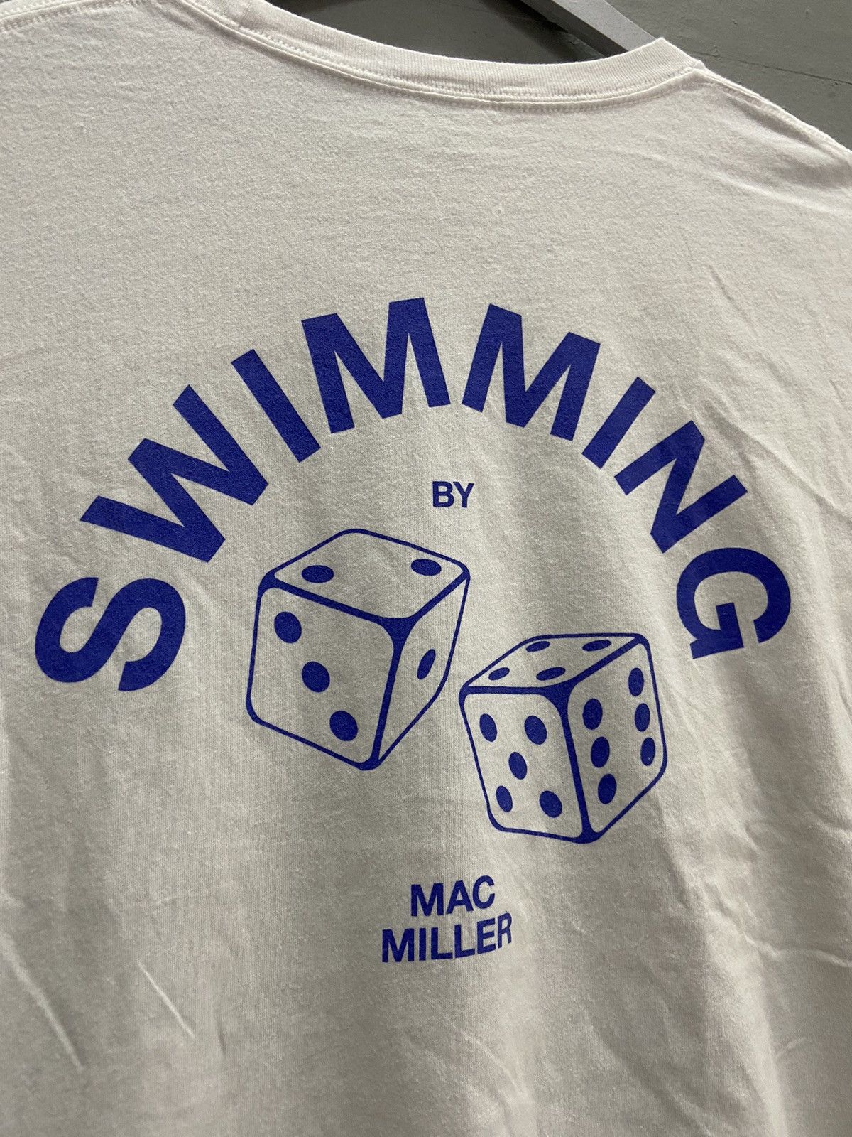 Band Tees MAC MILLER AMERICAN RAPPER SWIMMING DICE TEE SHIRT Size US M / EU 48-50 / 2 - 9 Thumbnail