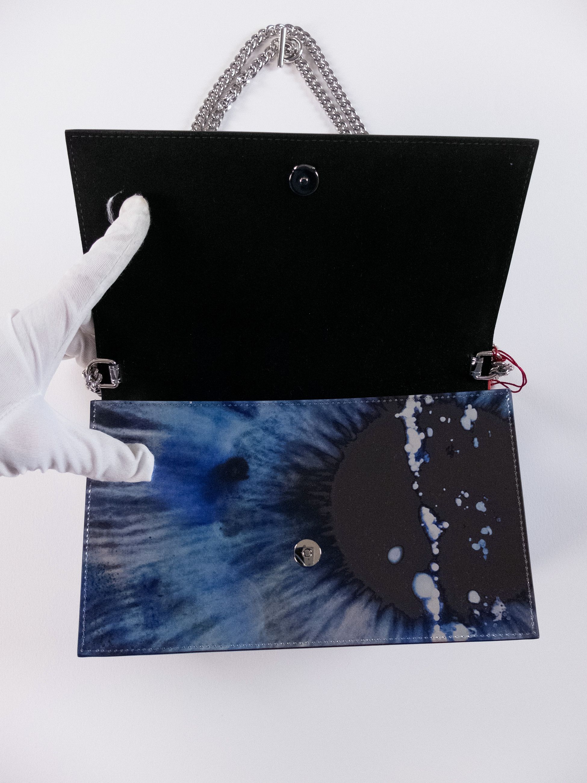 Alexander McQueen ALEXANDER MCQUEEN Galactic Iris leather flap shoulder bag q Size ONE SIZE - 7 Thumbnail