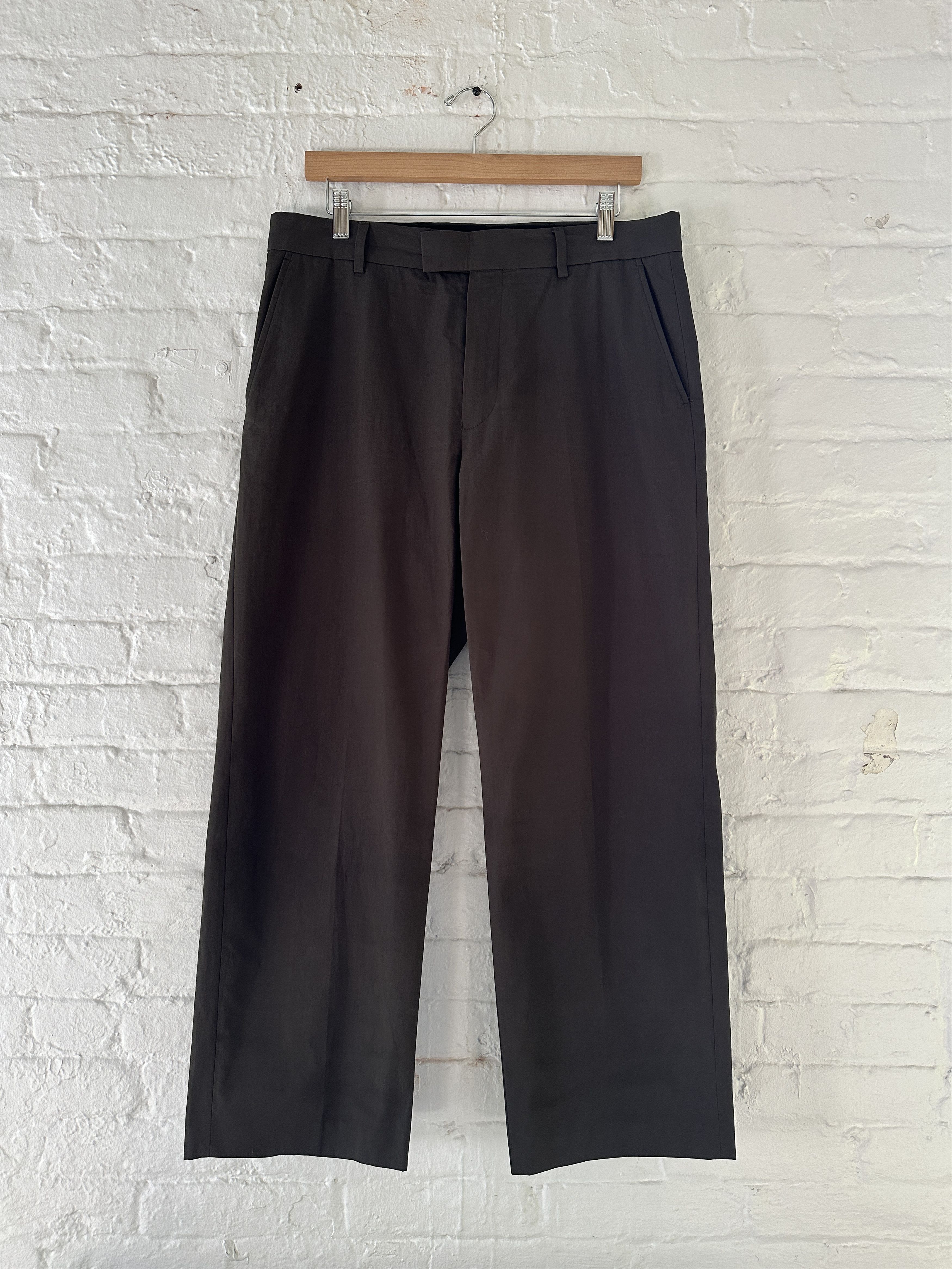 Dries Van Noten Dries Van Noten Straight Leg Pants Size US 32 / EU 48 - 1 Thumbnail