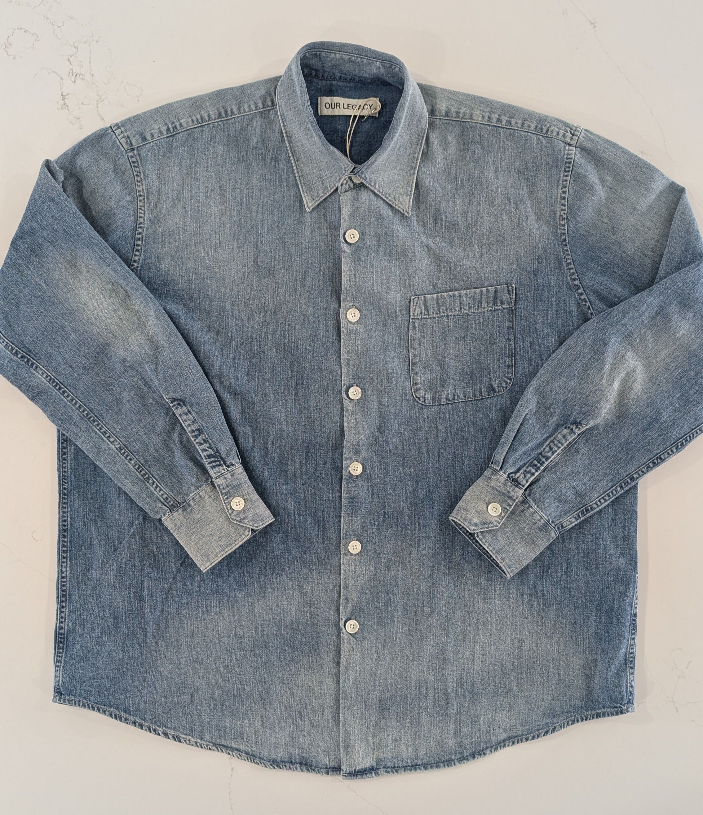 Our Legacy Above Shirt Flat Corp Floating Tencel | Grailed