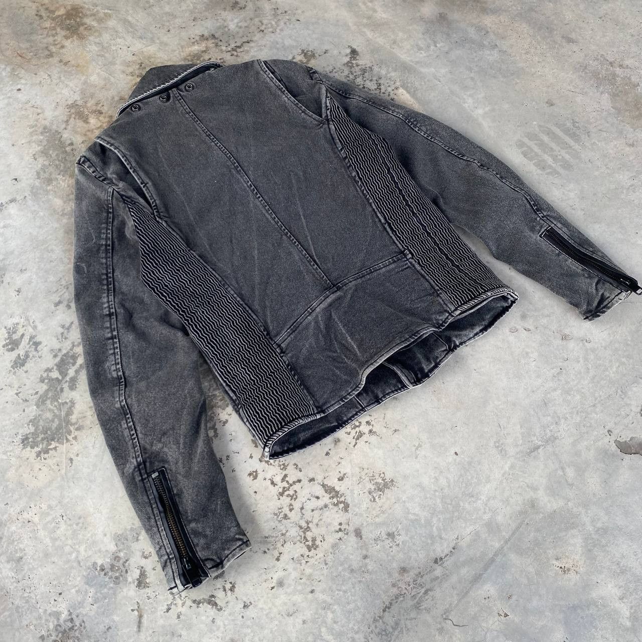 Diesel DIESEL BIKER JACKET FADED BLACK MEDIUM Size US M / EU 48-50 / 2 - 11 Thumbnail