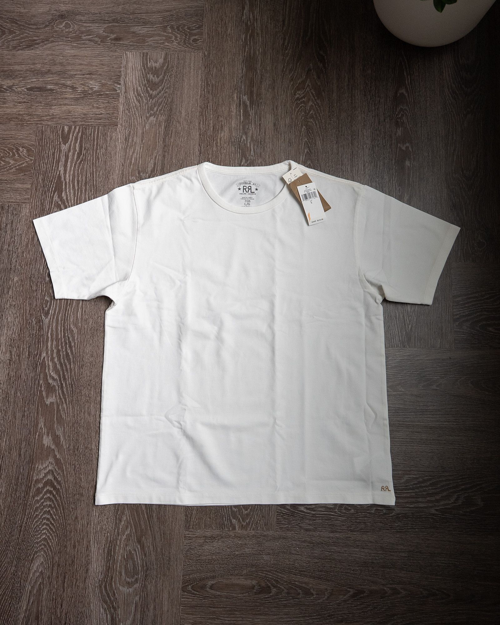 RRL Ralph Lauren Heavyweight T-Shirt in White (NWT) Size US L / EU 52-54 / 3 - 1 Thumbnail