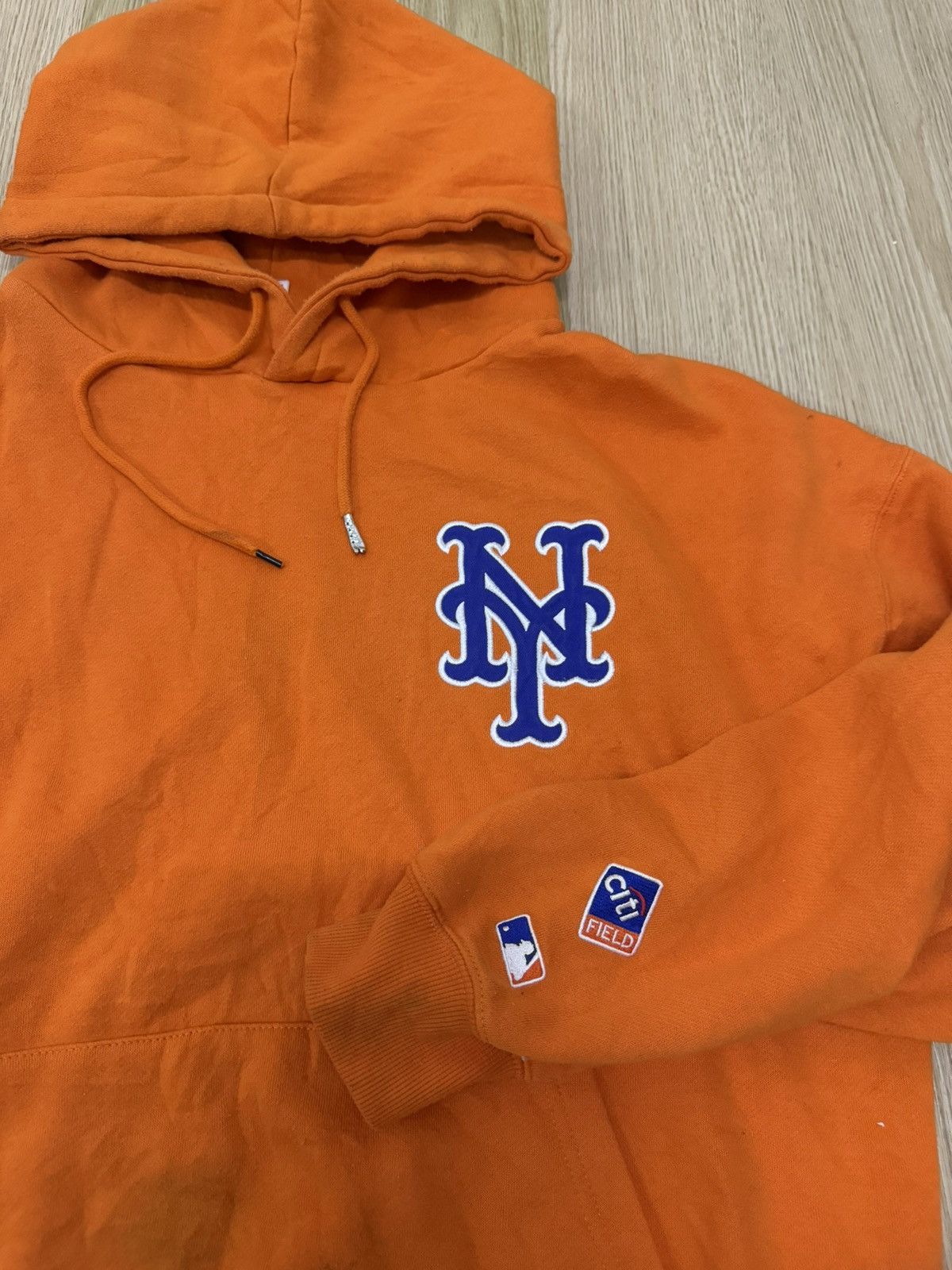 MLB New York Yankees Embroidered logo pullover hoodie Size US XL / EU 56 / 4 - 5 Thumbnail