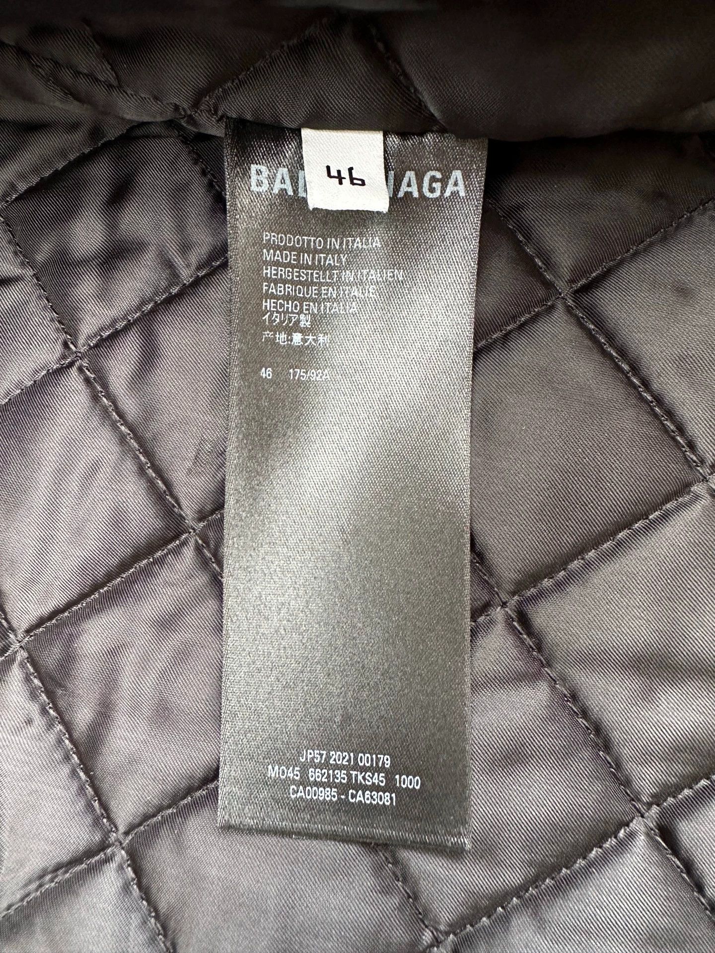 Balenciaga Balenciaga 21FW Oversized Vintage Buffalo Leather Parka 46 Size US S / EU 44-46 / 1 - 7 Thumbnail