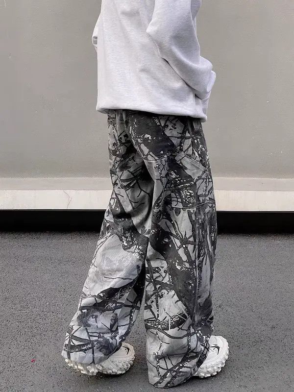 Japanese Brand Hitomi x Junna Camouflage High Street Vintage Casual Pants Size US 34 / EU 50 - 2 Thumbnail