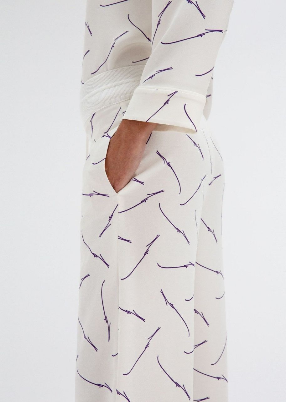 o1srvl11e0424 Trouser in Black & White