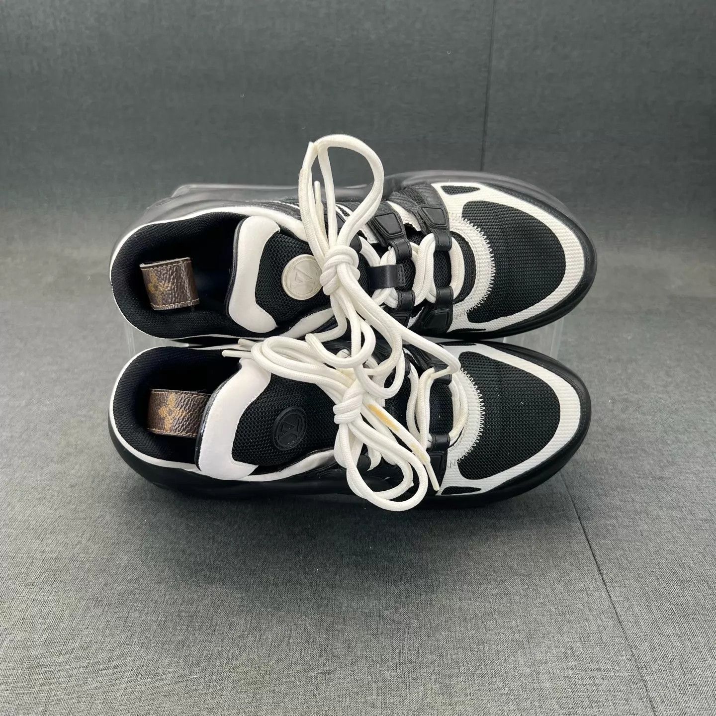 Louis Vuitton LV Archlight Black/White 38 Size US 7.5 / IT 37.5 - 5 Thumbnail