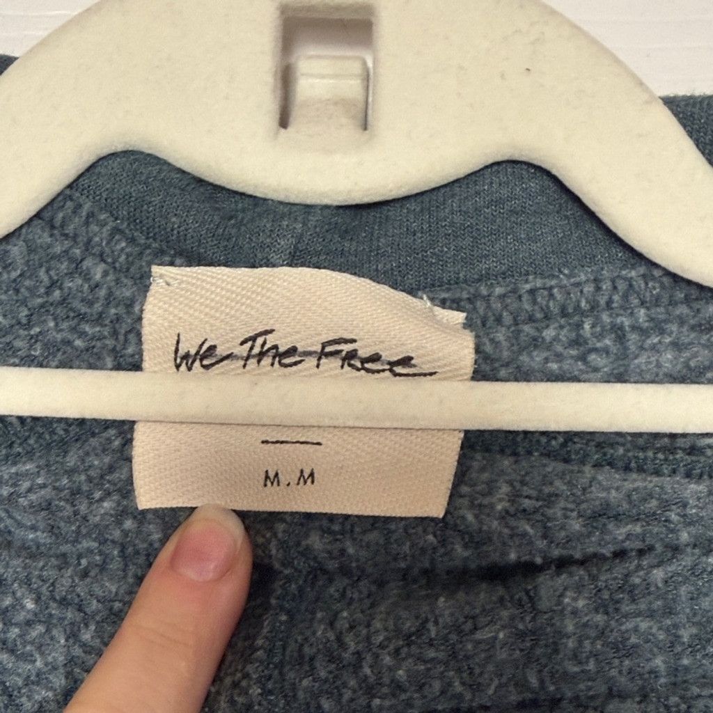 Free People We The Free Oversized Half-Zip | EUC | Sz M Size M / US 6-8 / IT 42-44 - 4 Thumbnail