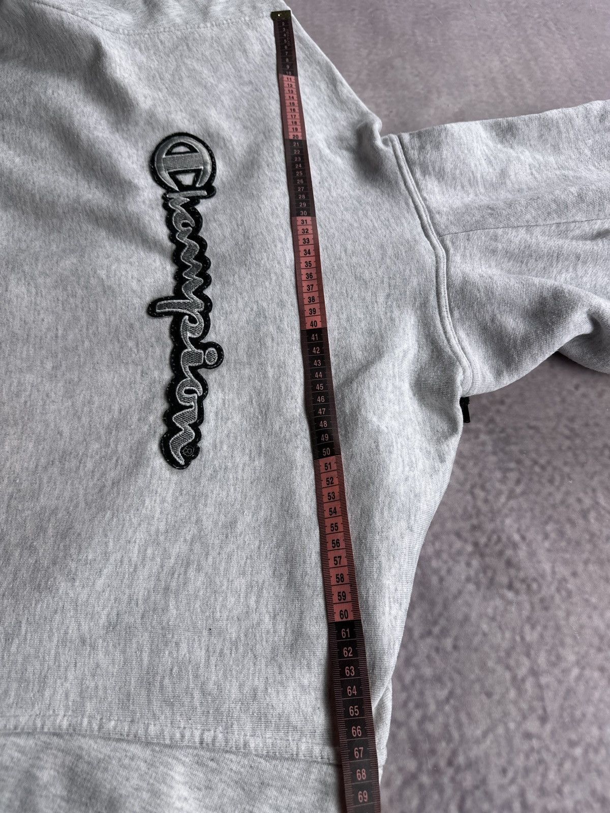 Champion Vintage 90 Champion Big Logo Oversized Zip Hoodie Size US XL / EU 56 / 4 - 16 Thumbnail