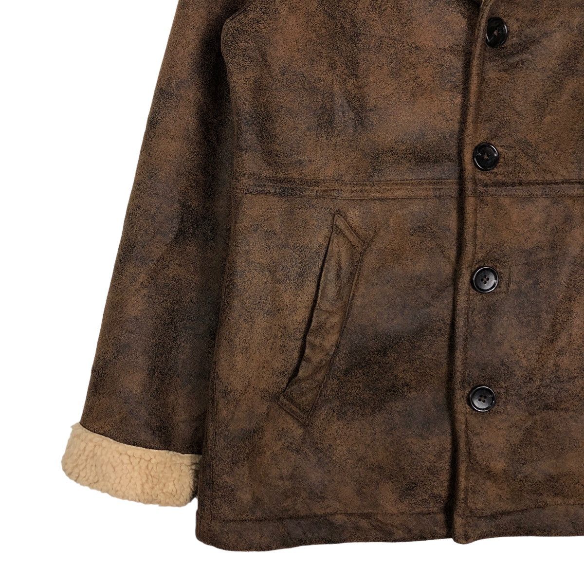 Japanese Brand 🔥Vintage Biker Shearling Mink Fur GU Japan Issey Miyake Size US M / EU 48-50 / 2 - 4 Thumbnail