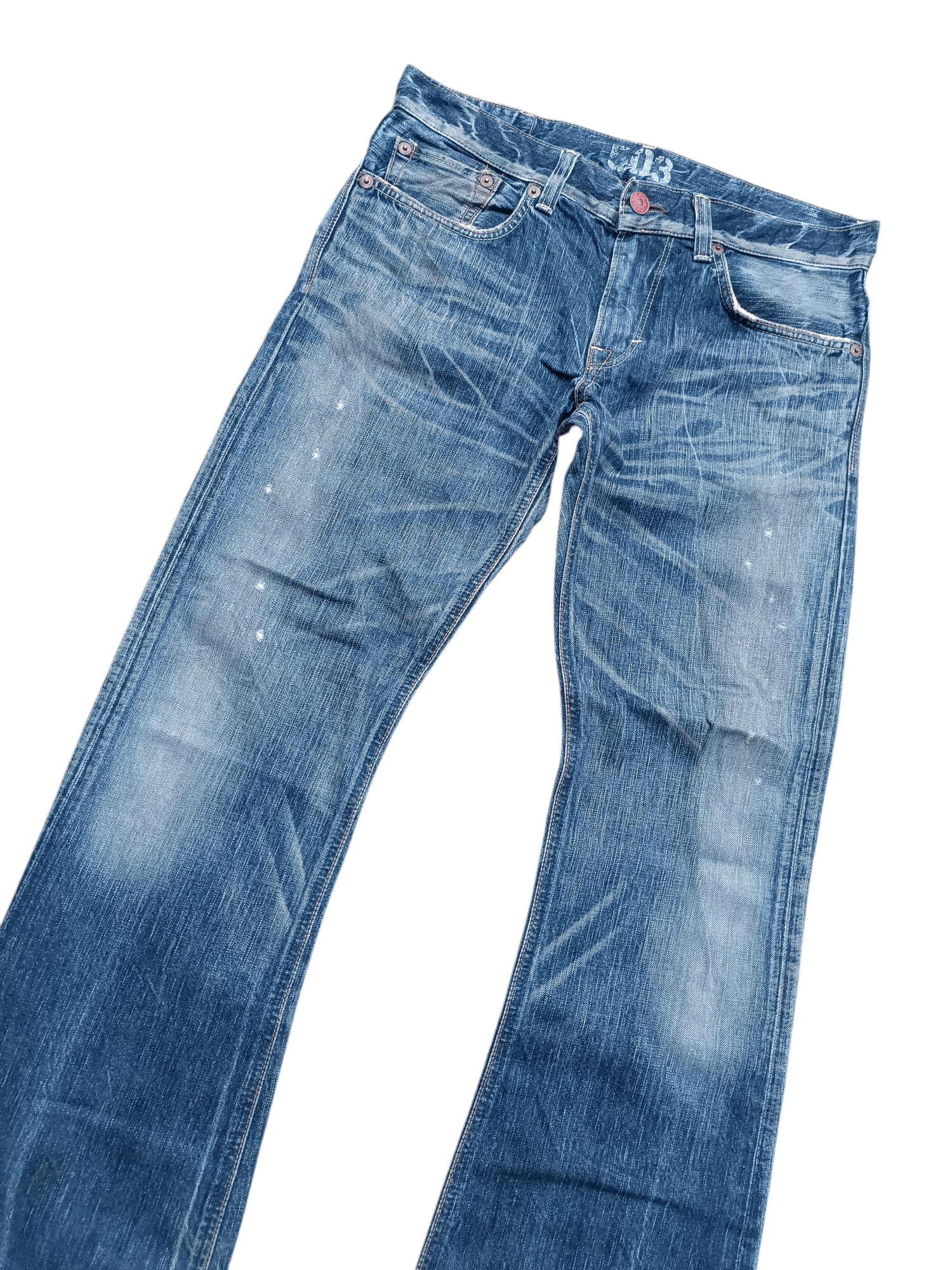 Edwin Flare Vintage Edwin 503 Edwin Blue Trip Size US 34 / EU 50 - 7 Thumbnail