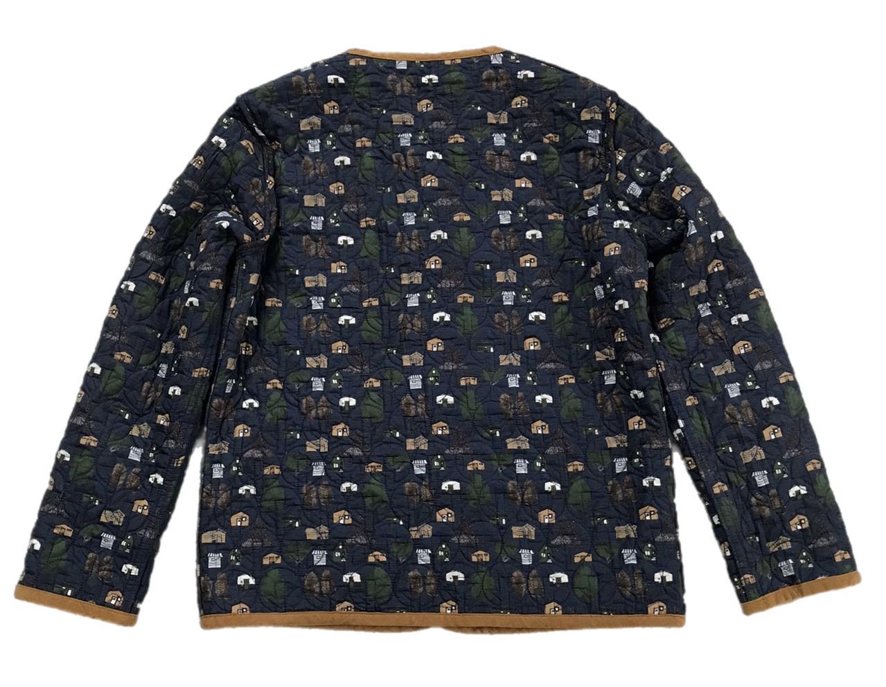 Ne-Net Ne-Net by Issey Miyake Reversible Jacket Quilted Art Design Size US L / EU 52-54 / 3 - 4 Thumbnail