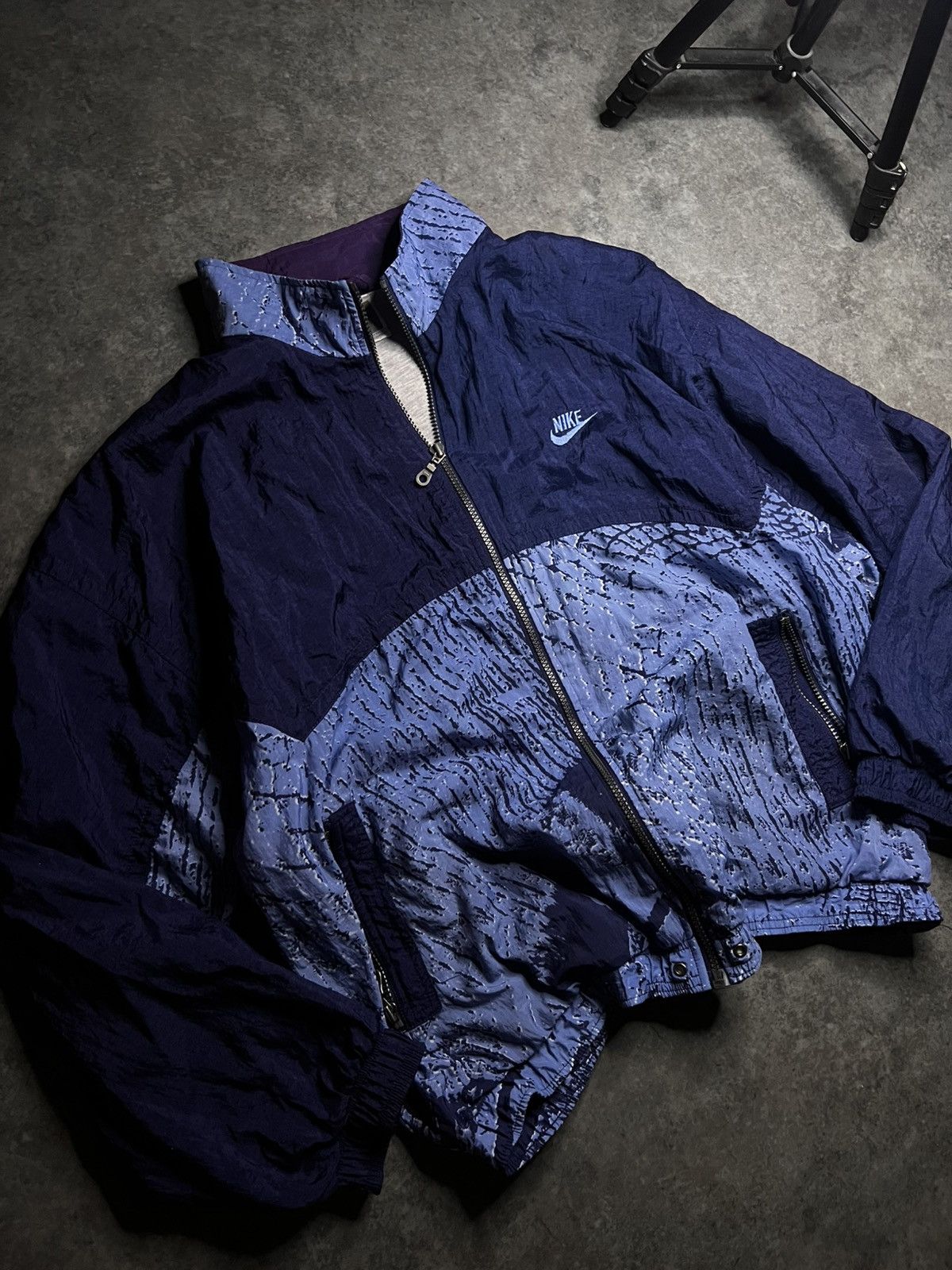 Nike Vintage windbreaker Nike Size US L / EU 52-54 / 3 - 2 Thumbnail