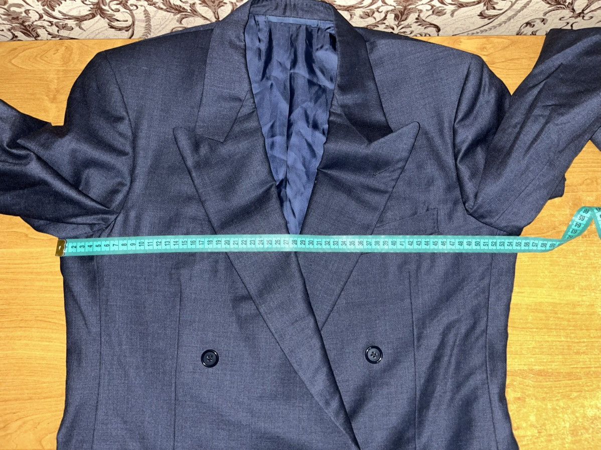 Pal Zileri Pal Zileri Ing Loro Piana Virgin Wool Suit Double Breast Size 50R - 24 Thumbnail