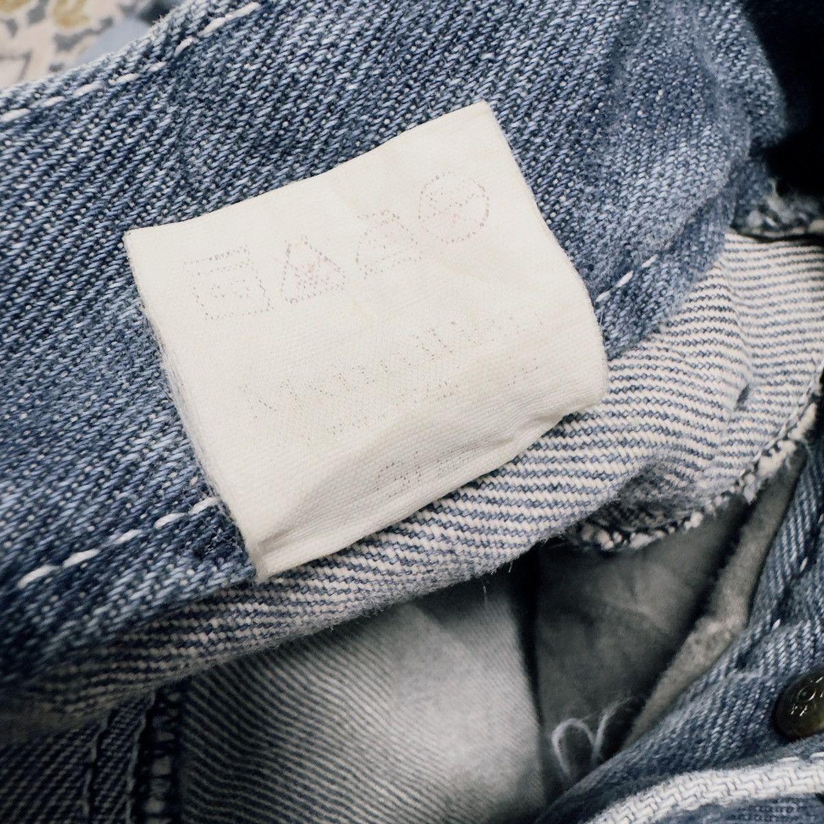 Maximilian Davis Mximillian Distressed Denim Jeans Size US 33 - 23 Thumbnail