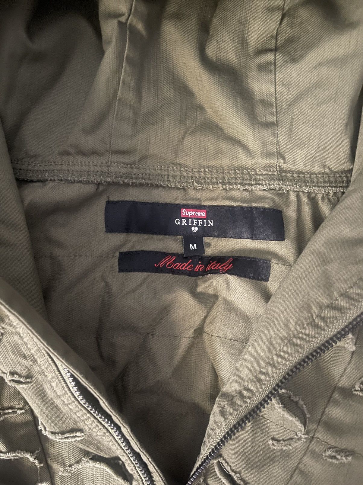 Griffin × Supreme Supreme x Griffin Anorak Hoodie Size US M / EU 48-50 / 2 - 4 Thumbnail