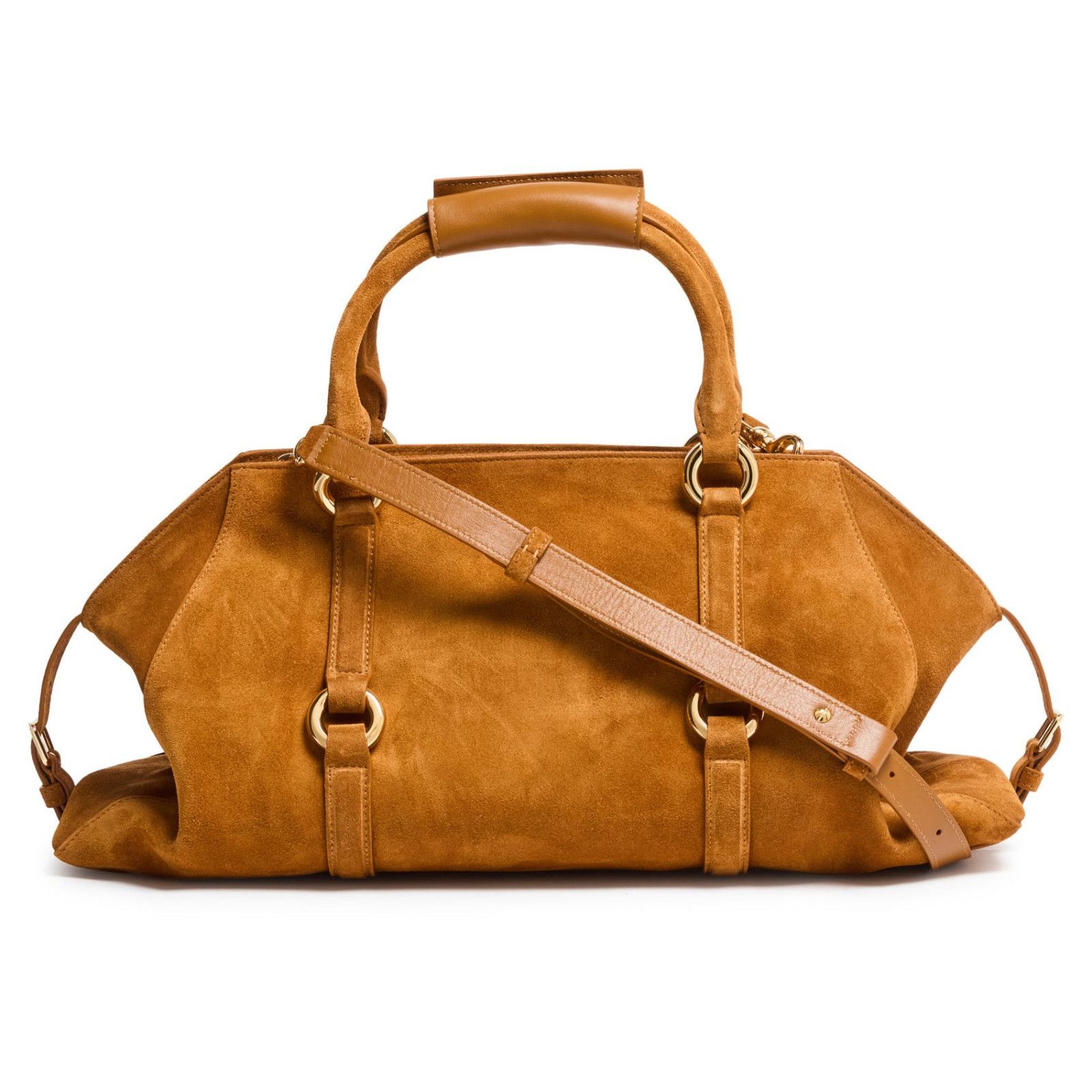 Alexander McQueen ALEXANDER MCQUEEN Farringdon Medium $2690 Tan Top Handle Bag Size ONE SIZE - 3 Thumbnail