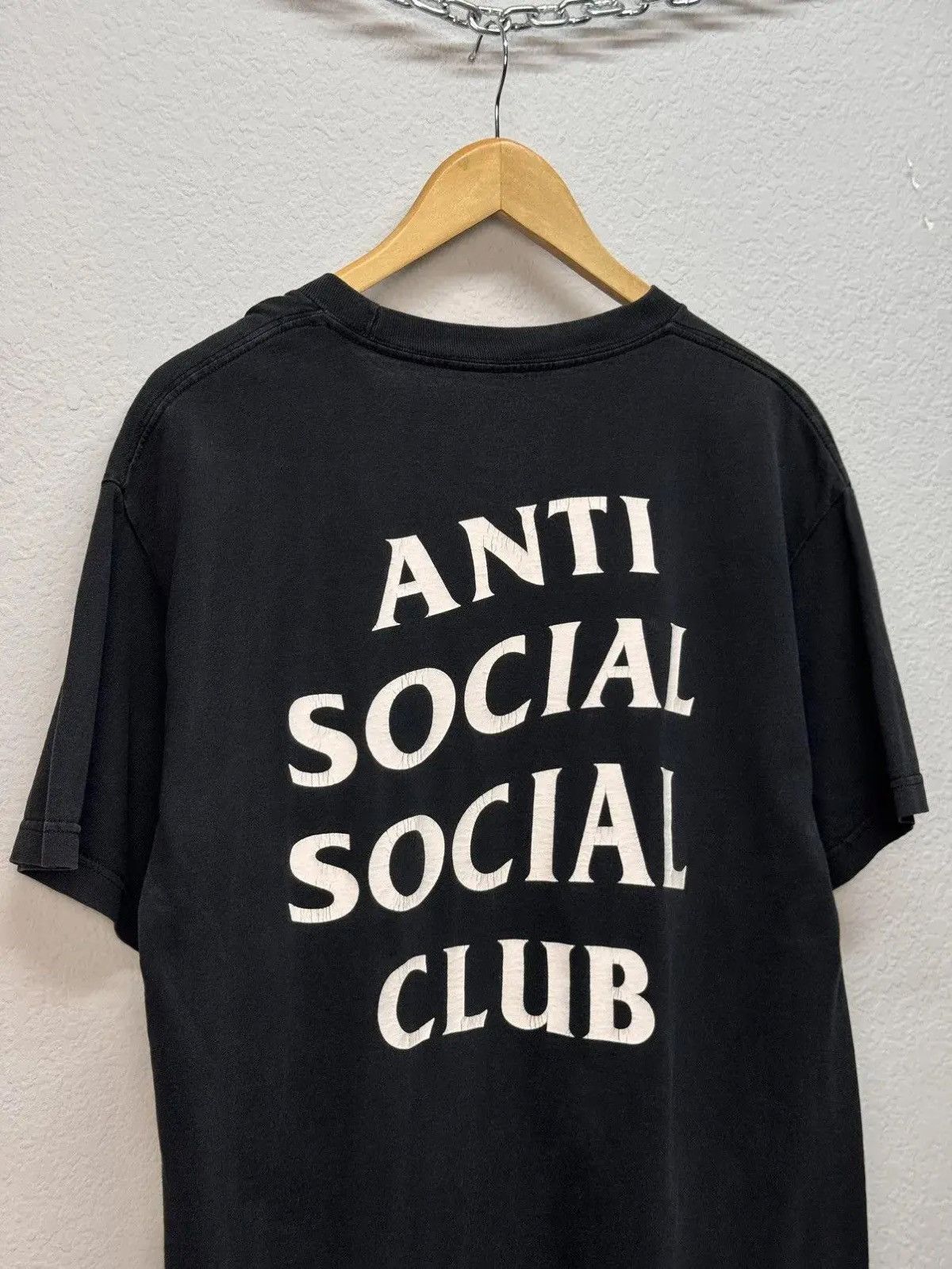 Anti Social Social Club × Japanese Brand Anti Social Social Club Tee White Vintage Y2K Size US M / EU 48-50 / 2 - 11 Thumbnail