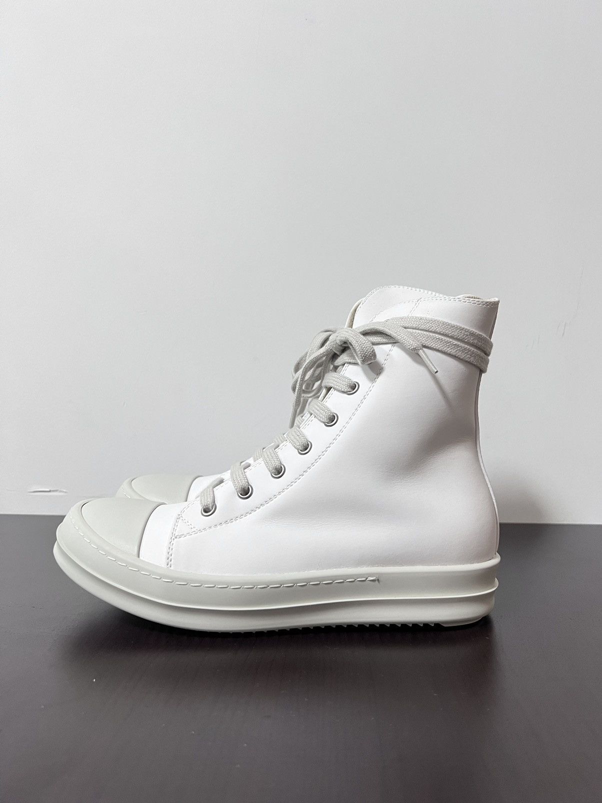 Rick Owens Drkshdw Rick owens ramones drkshdw high top sneakers sz37 Size US 7 / IT 37 - 2 Thumbnail