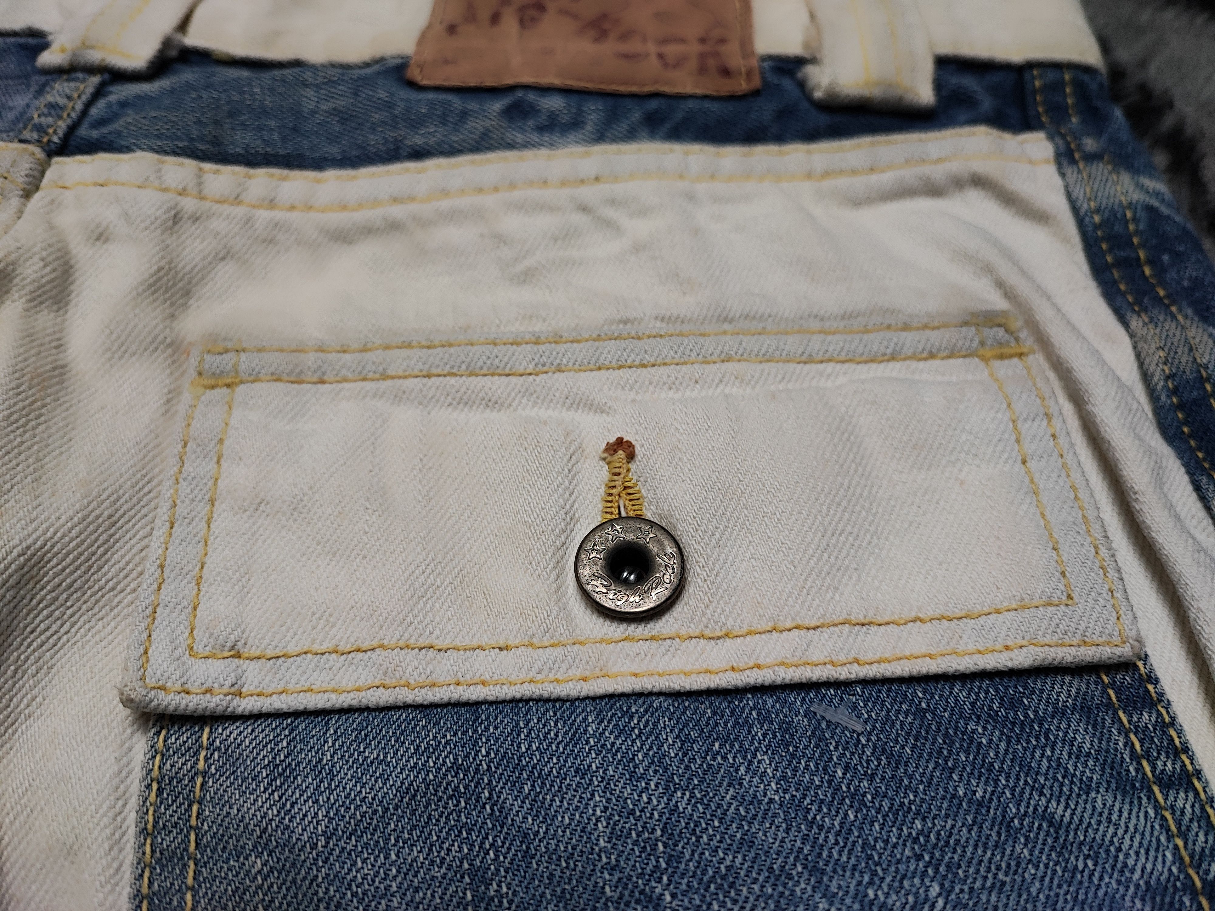 Japanese Brand High Rock Bushpant Jeans Cotton Flare Boot Cut Size US 30 / EU 46 - 17 Thumbnail