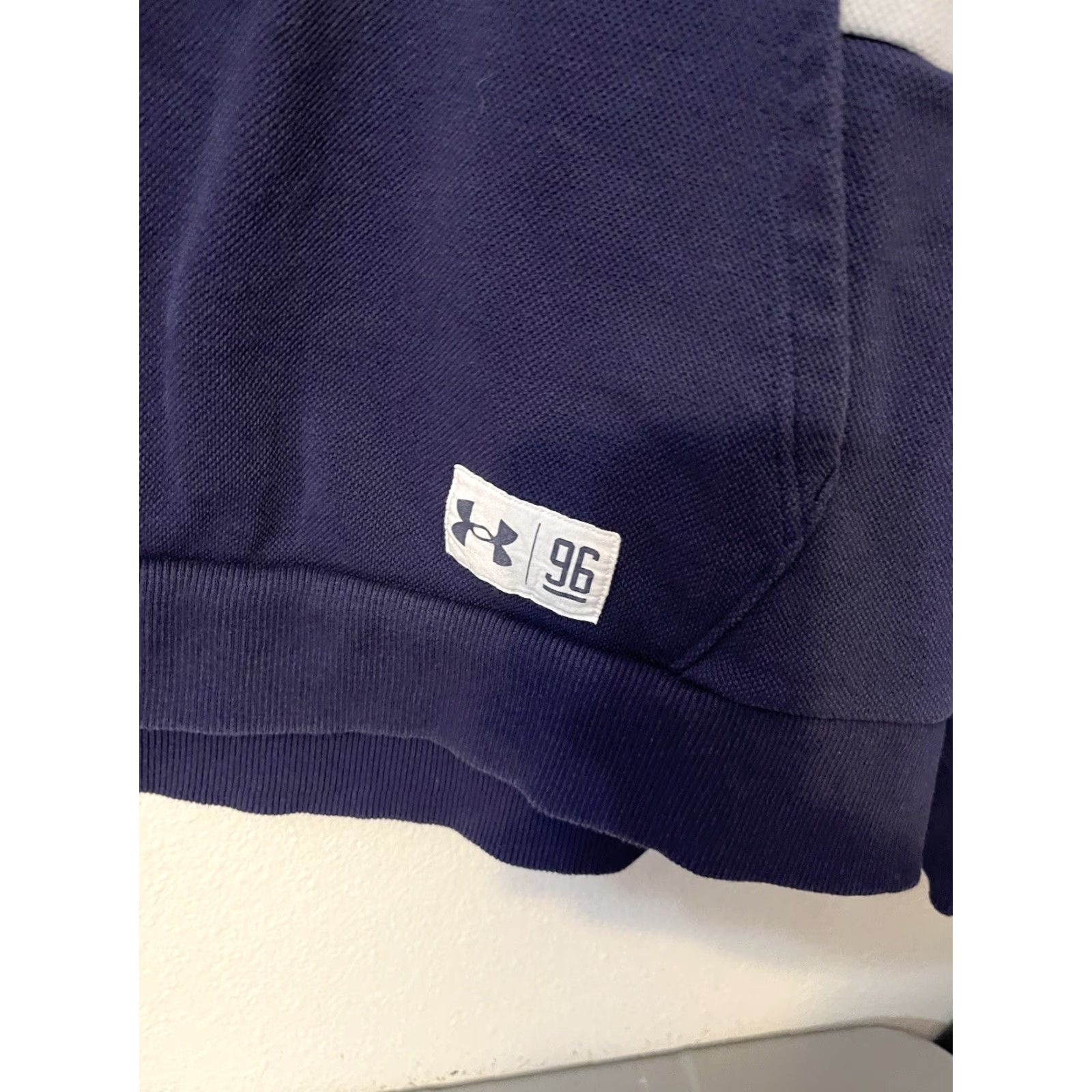 Under Armour Under Armour Hoodie Pullover Fleece 1/4 Zip Blue XL Unisex Adults Sweatshirt Size XL / US 12-14 / IT 48-50 - 4 Thumbnail
