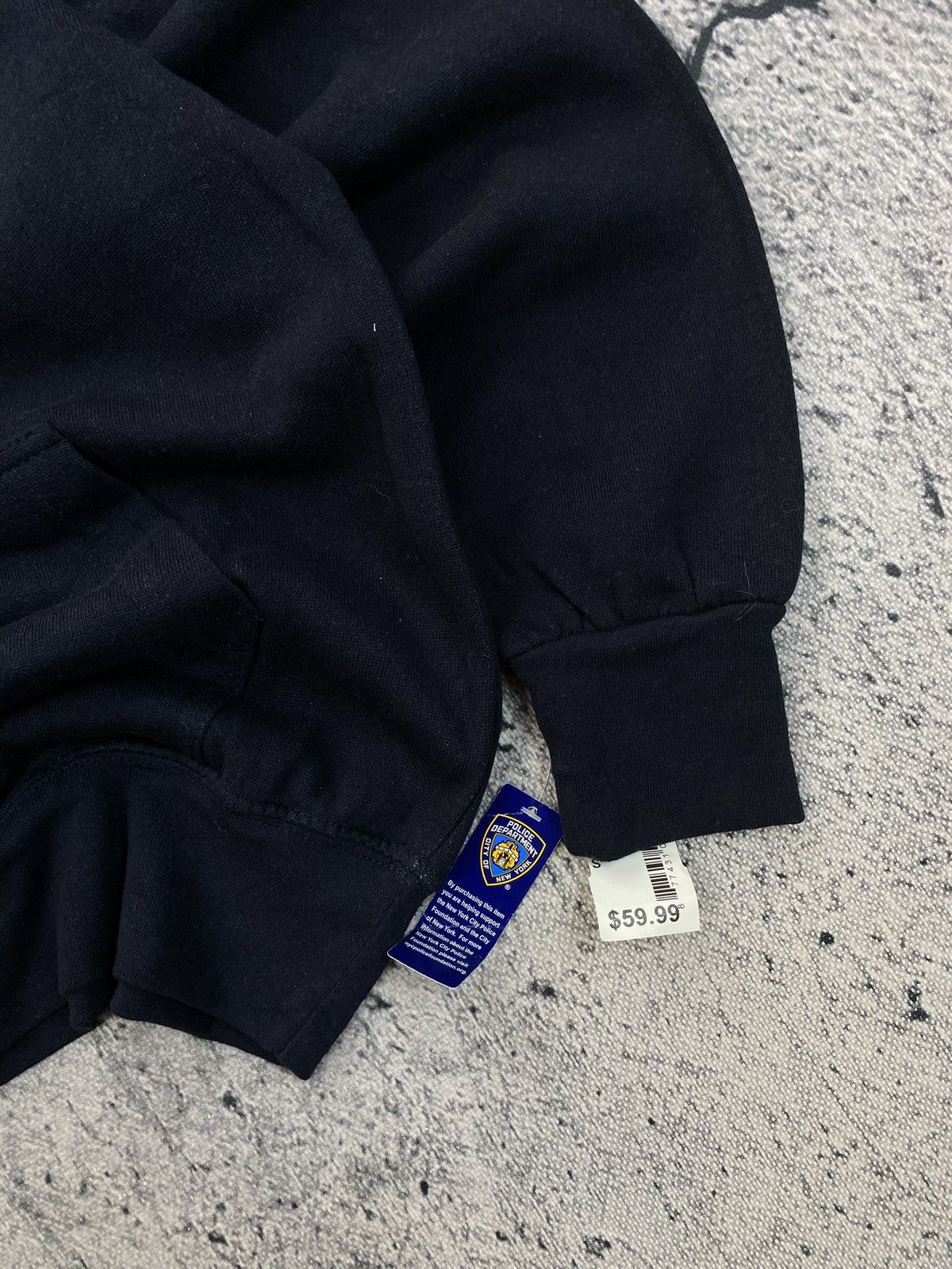 Vintage Vintage Hoodie Nypd USA boxy Streetwear Size US S / EU 44-46 / 1 - 8 Thumbnail