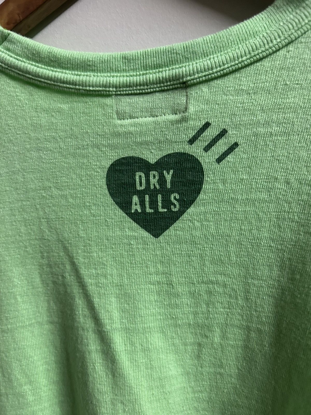 Human Made Archival Heart Logo Mint Green Slub Tee Size US XL / EU 56 / 4 - 5 Thumbnail